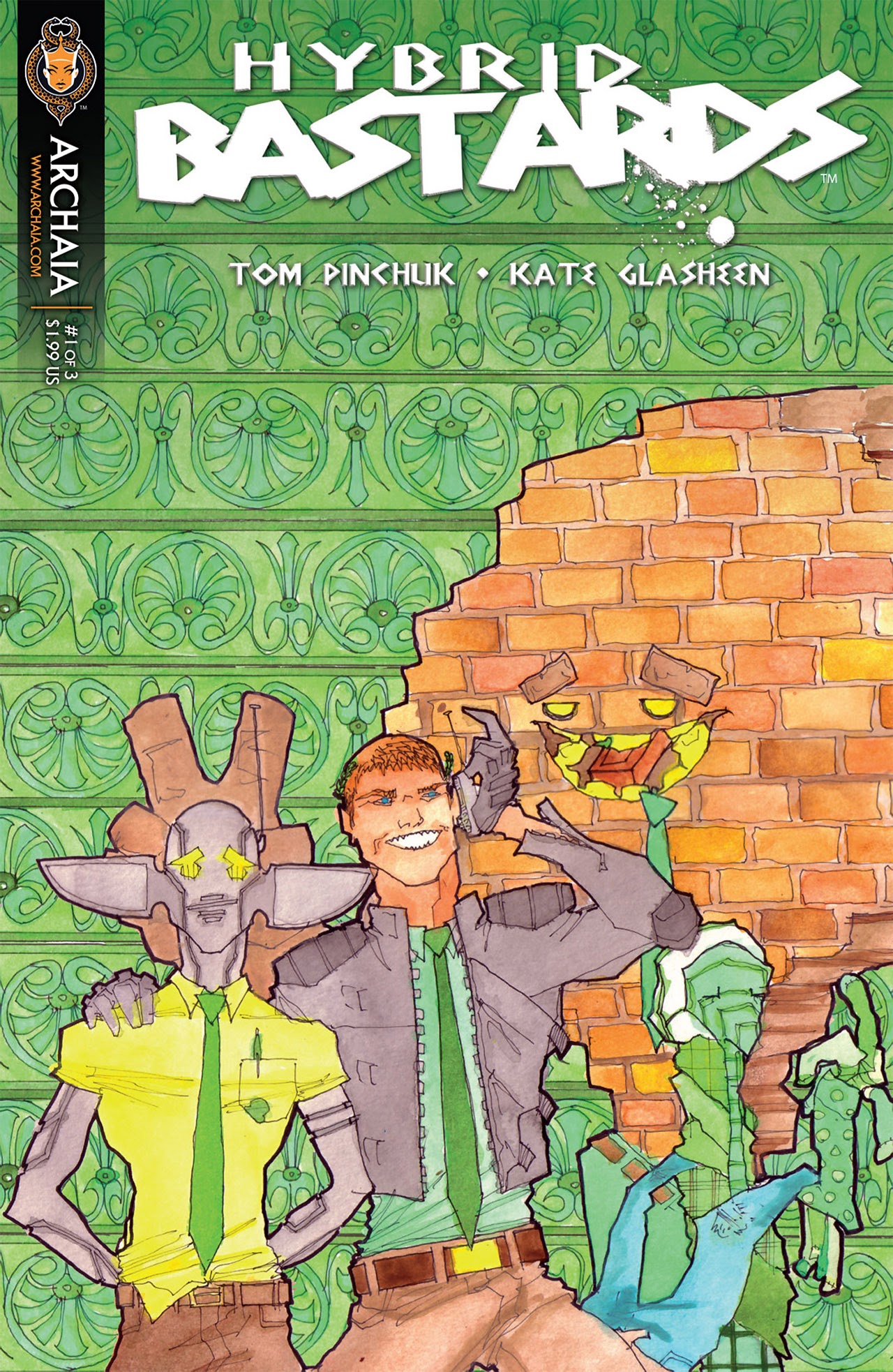 Read online Hybrid Bastards! comic -  Issue #1 - 1