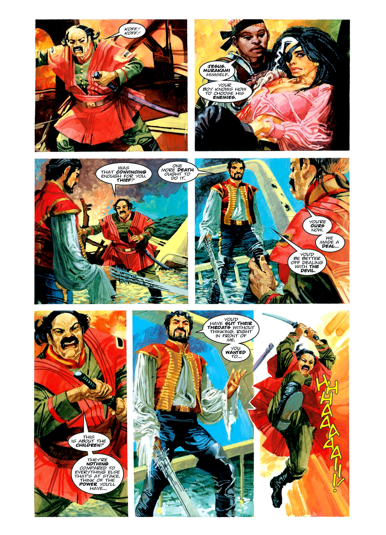 Read online Nikolai Dante comic -  Issue # TPB 6 - 129