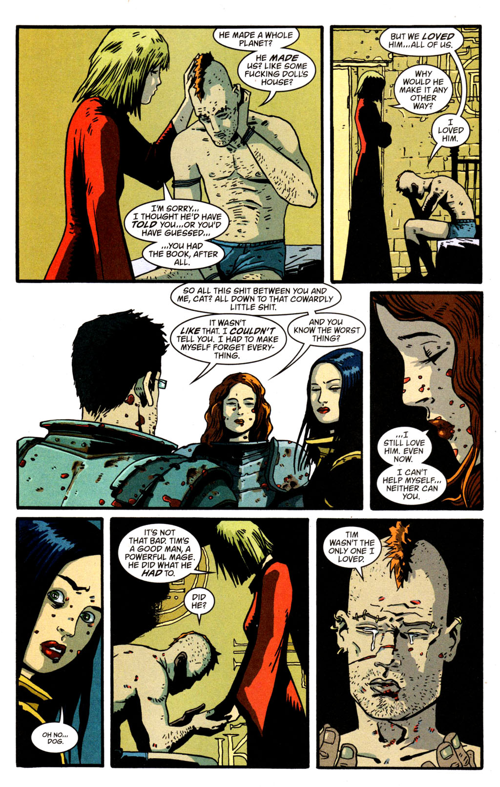 Read online Books of Magick: Life During Wartime comic -  Issue #9 - 18