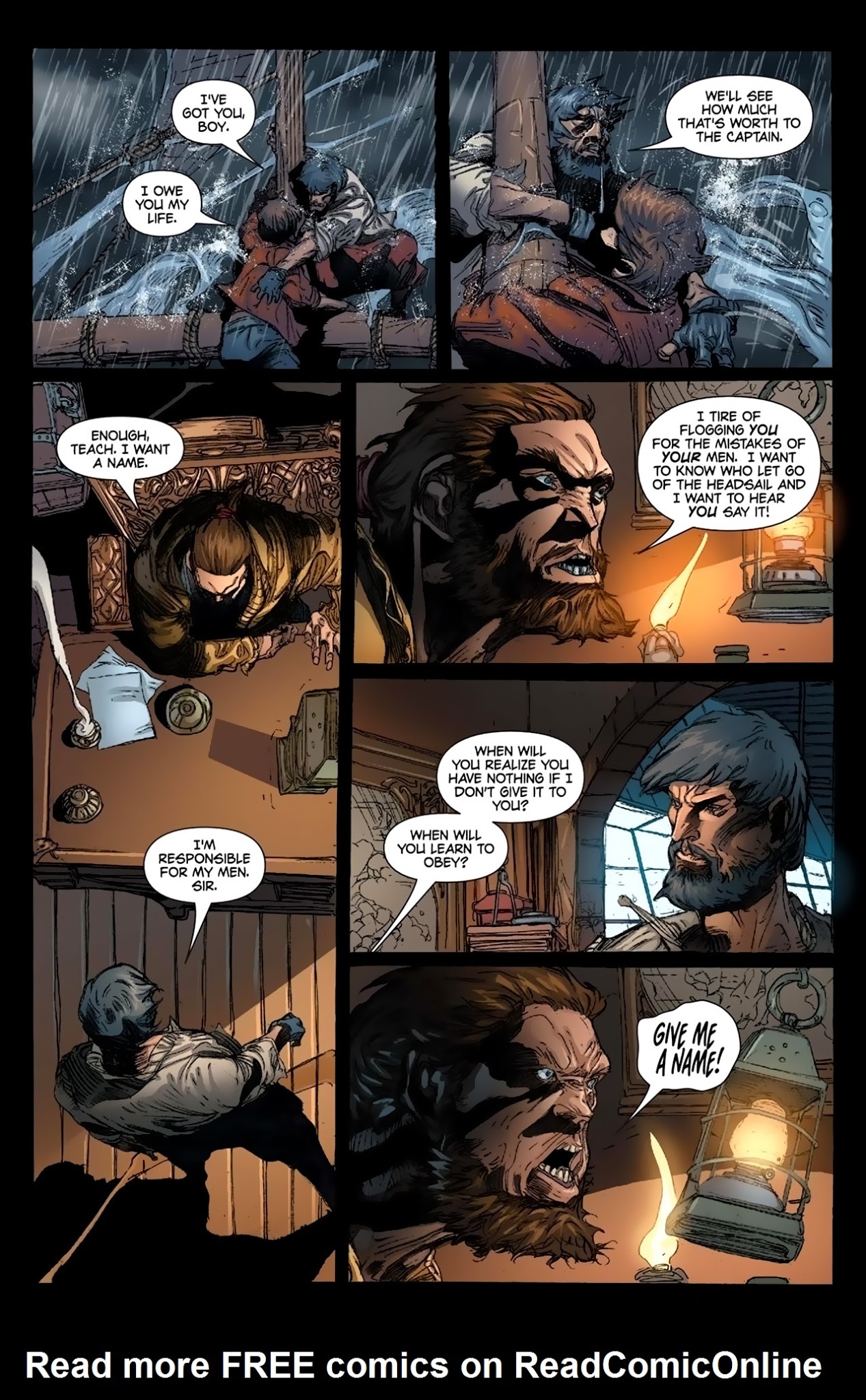 Read online Blackbeard: Legend of the Pyrate King comic -  Issue #1 - 12