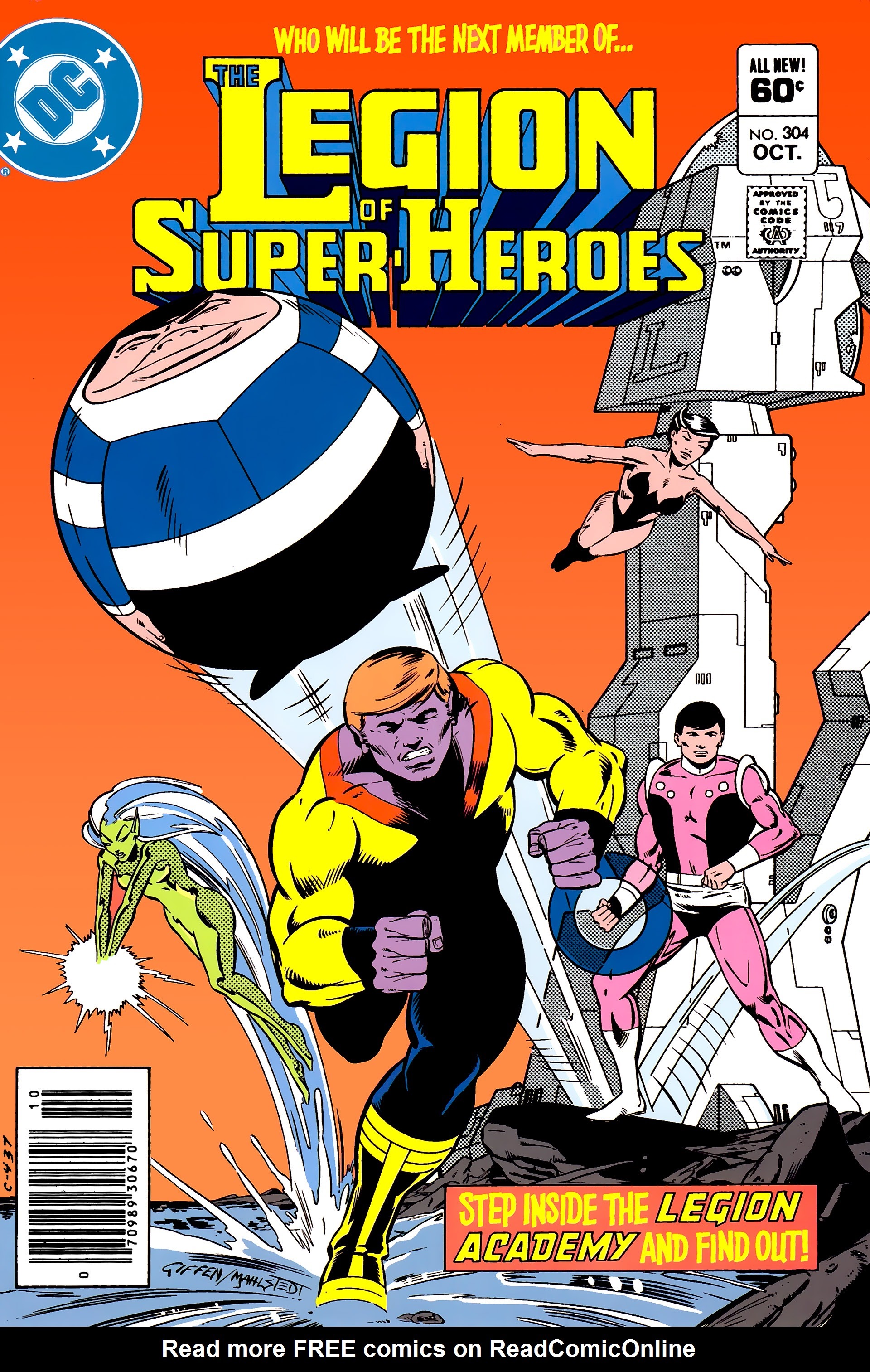 Read online Legion of Super-Heroes (1980) comic -  Issue #304 - 1