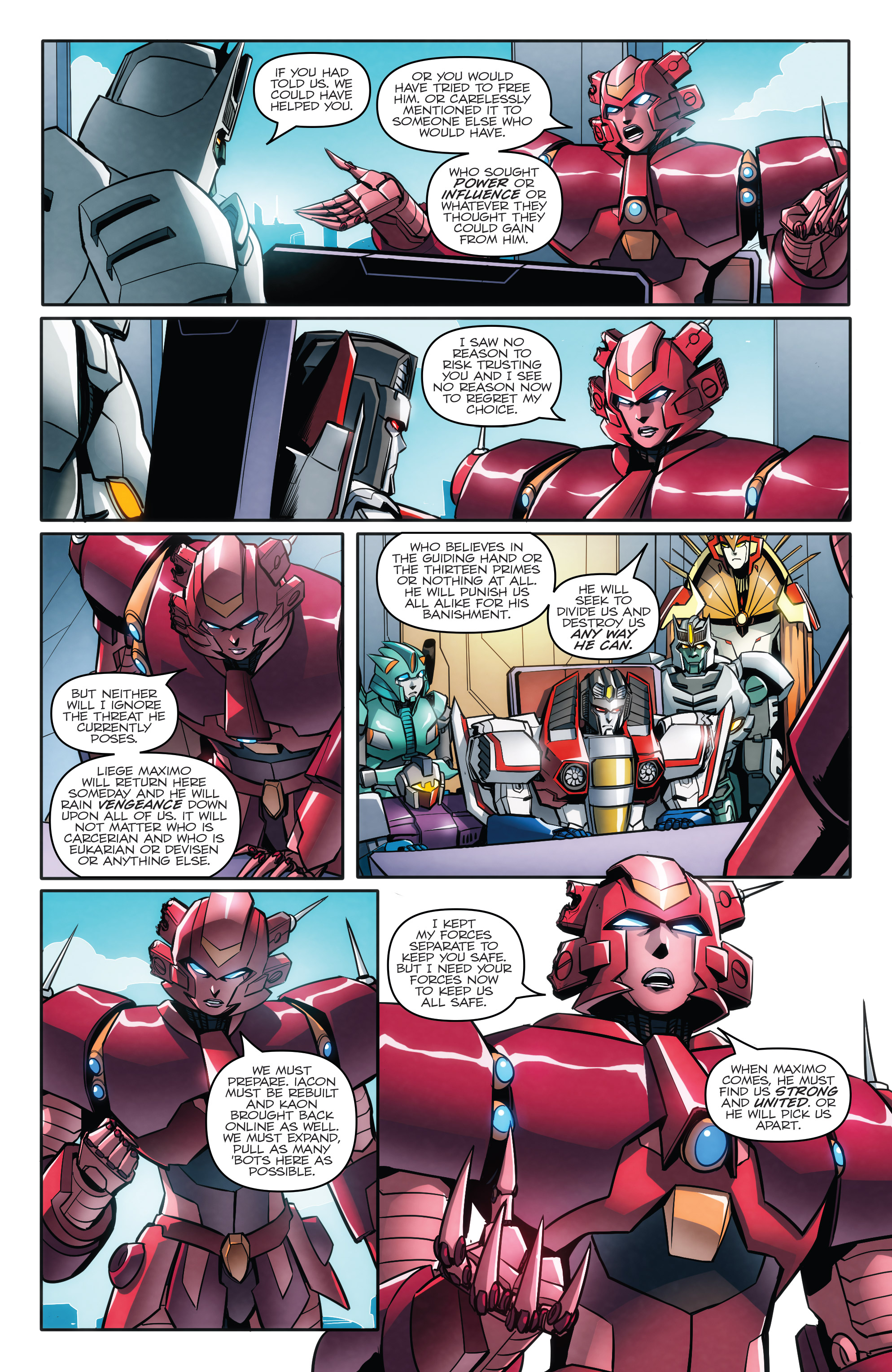 Read online Transformers: Till All Are One comic -  Issue #9 - 15