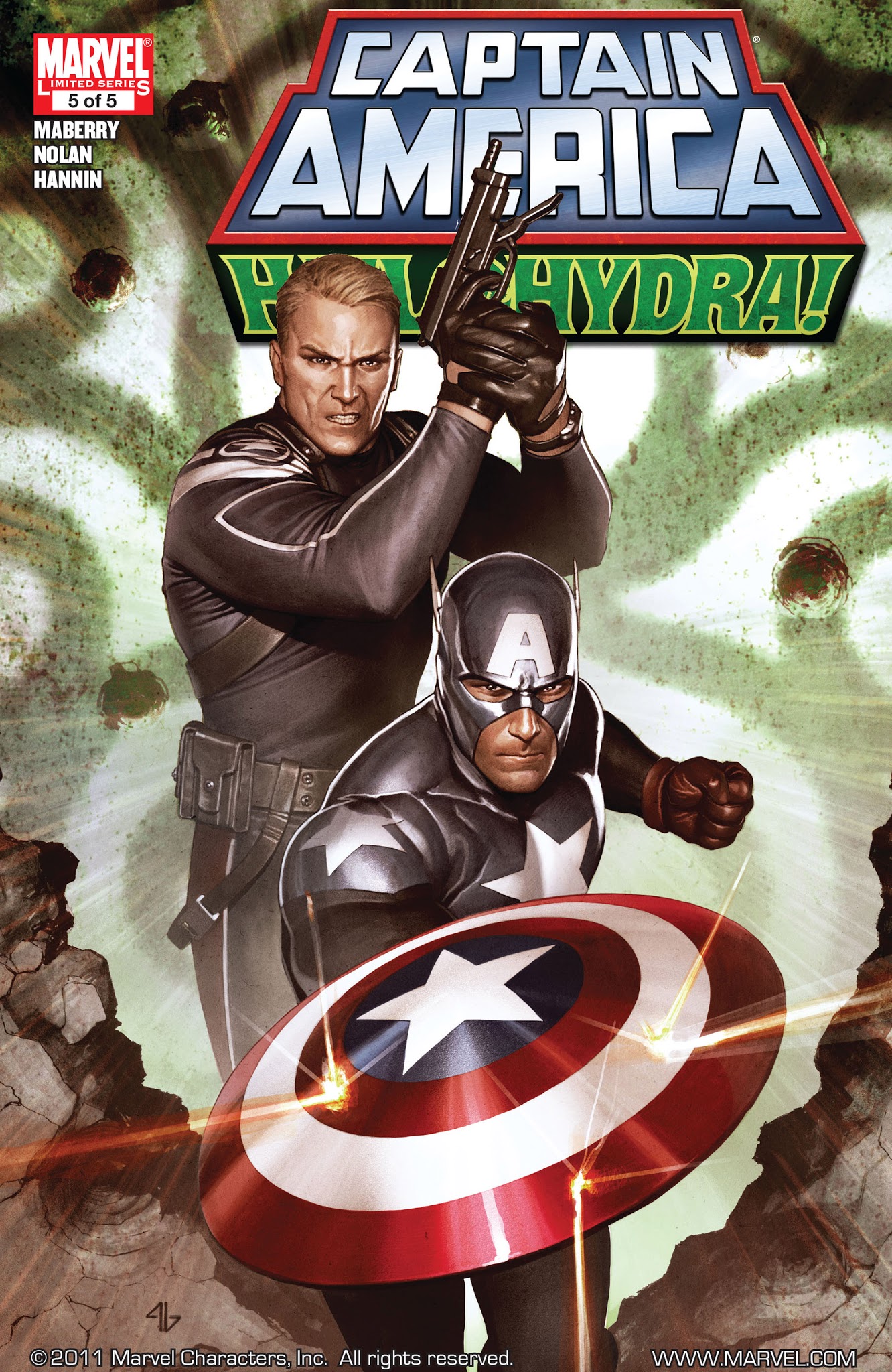 Read online Captain America: Hail Hydra comic -  Issue #5 - 1