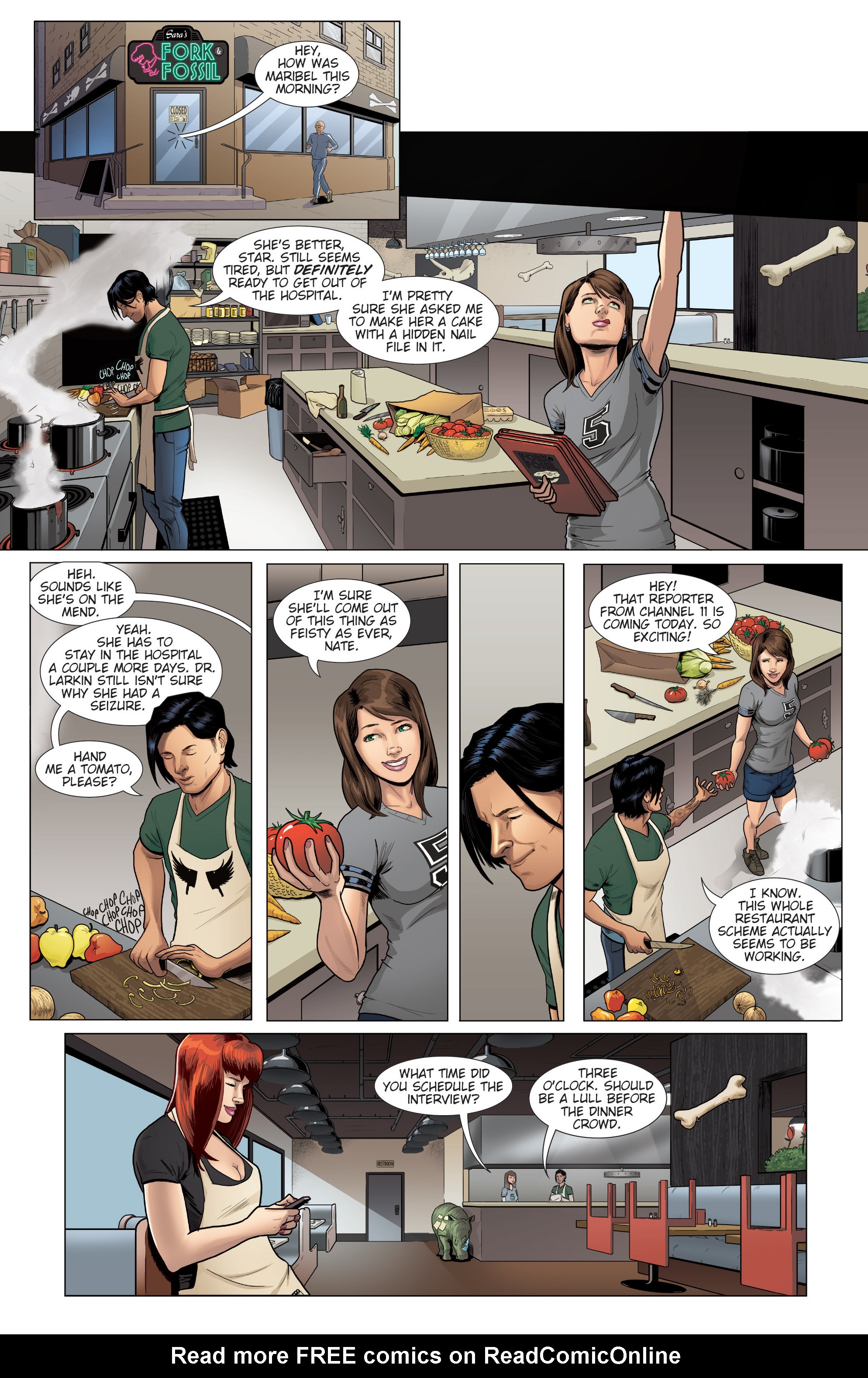 Read online Voracious comic -  Issue #4 - 5