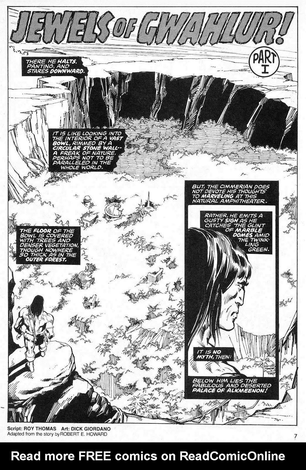 The Savage Sword Of Conan issue 25 - Page 7