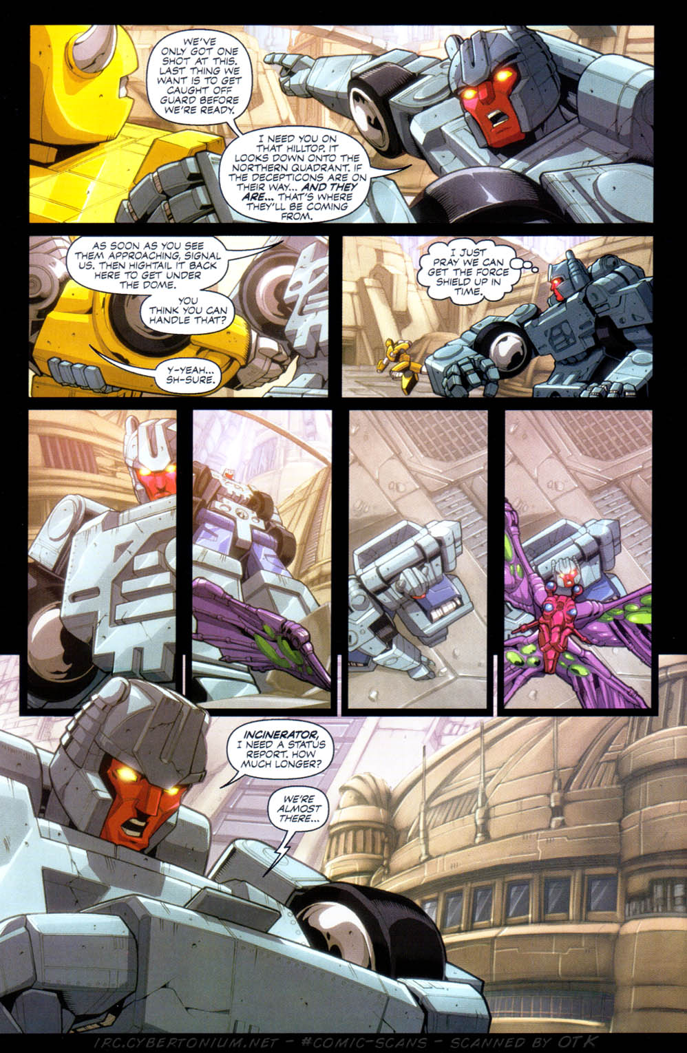 Read online Transformers Armada comic Issue 1