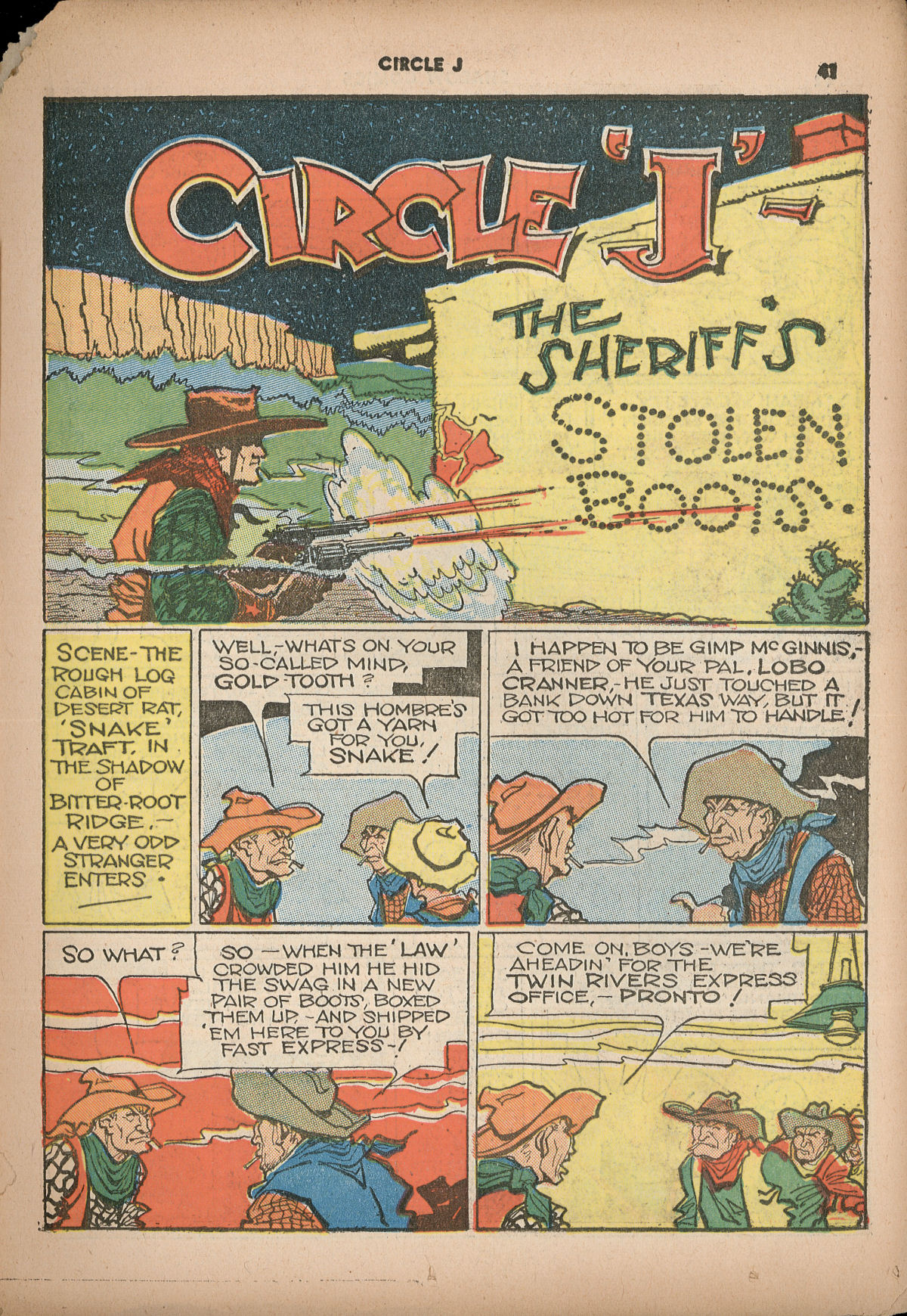 Read online Shadow Comics comic -  Issue #2 - 44