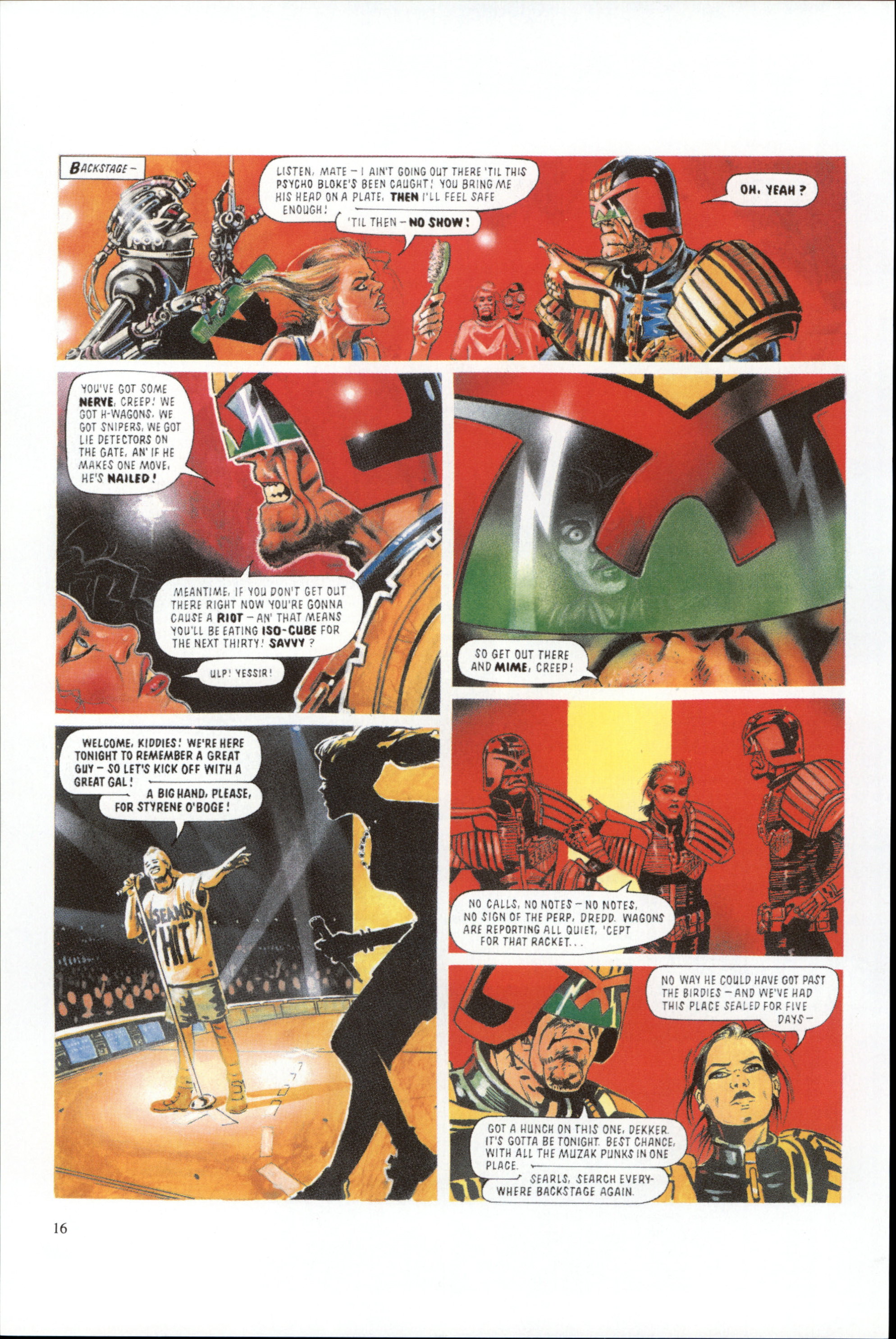 Read online Dredd Rules! comic -  Issue #15 - 18