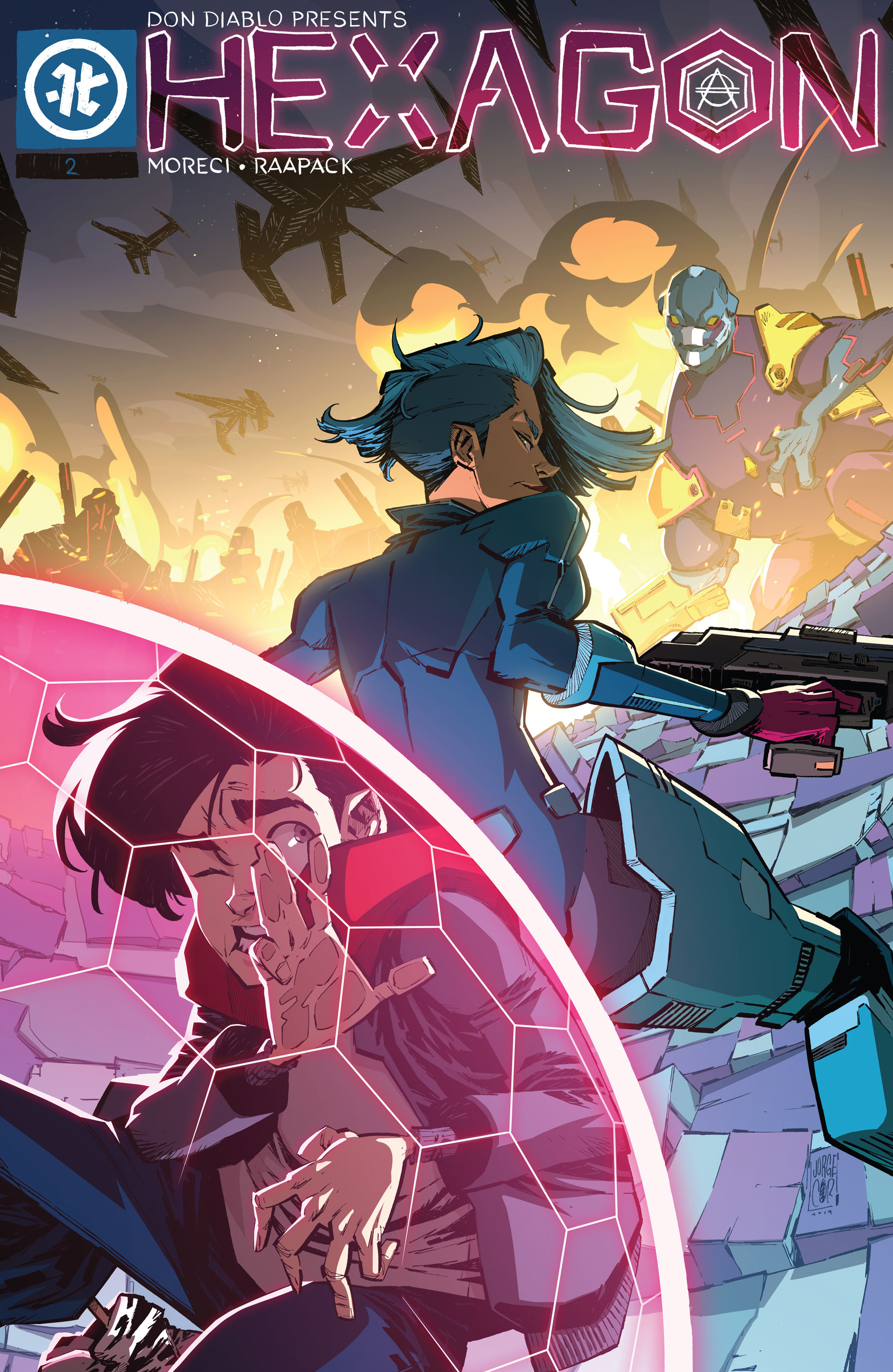 Read online Hexagon comic -  Issue #2 - 3