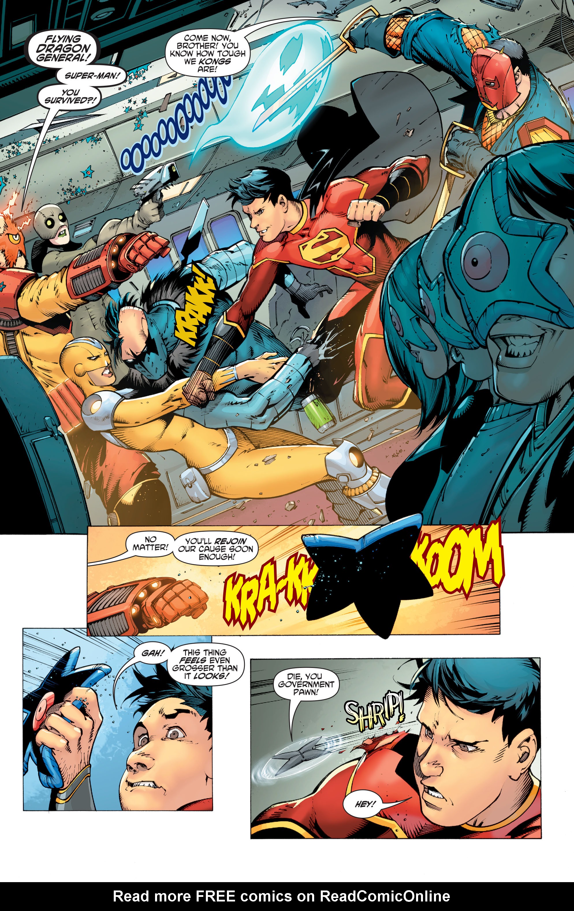 Read online New Super-Man comic -  Issue #6 - 9