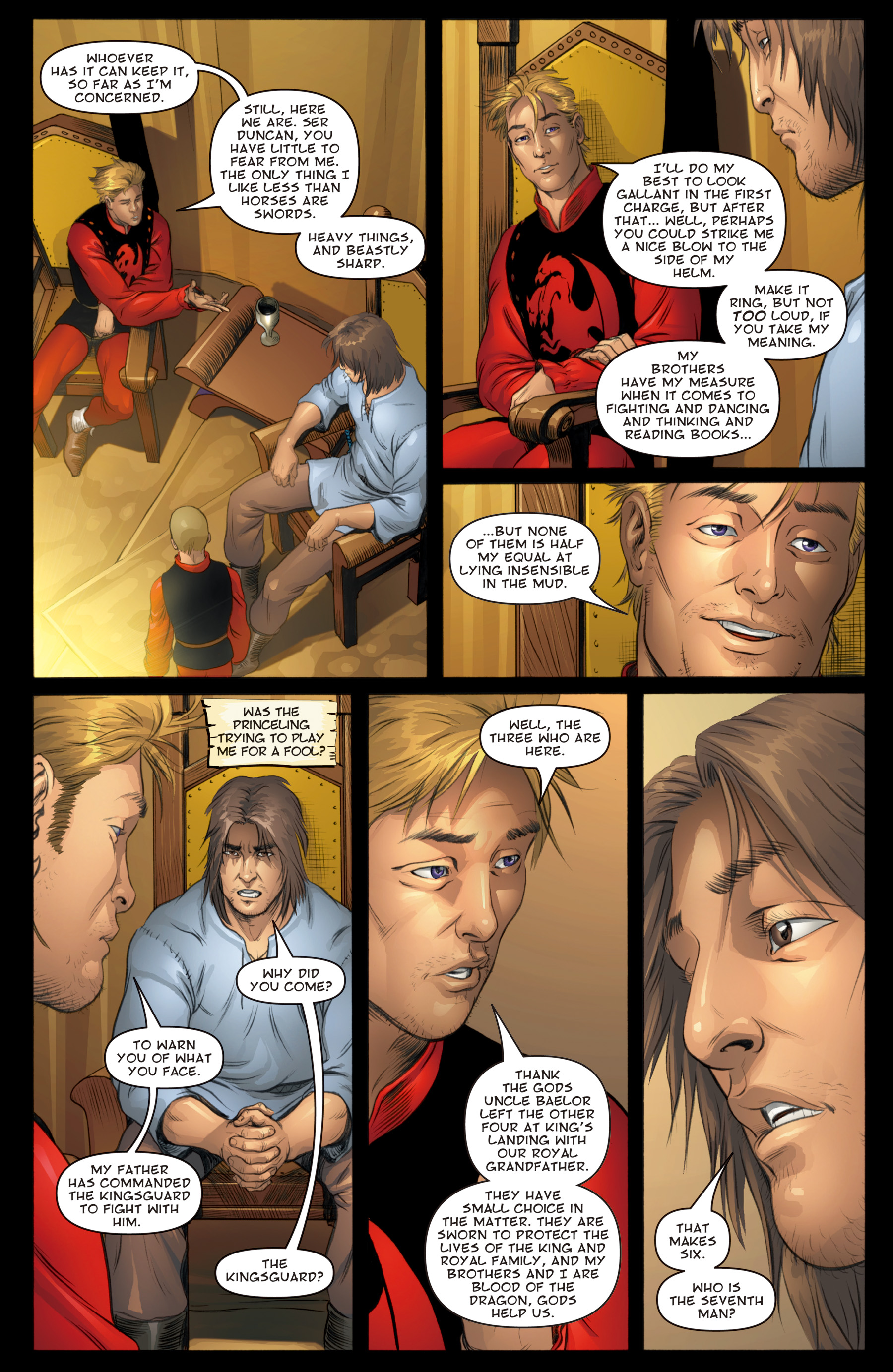 Read online The Hedge Knight: The Graphic Novel comic -  Issue # Full - 109