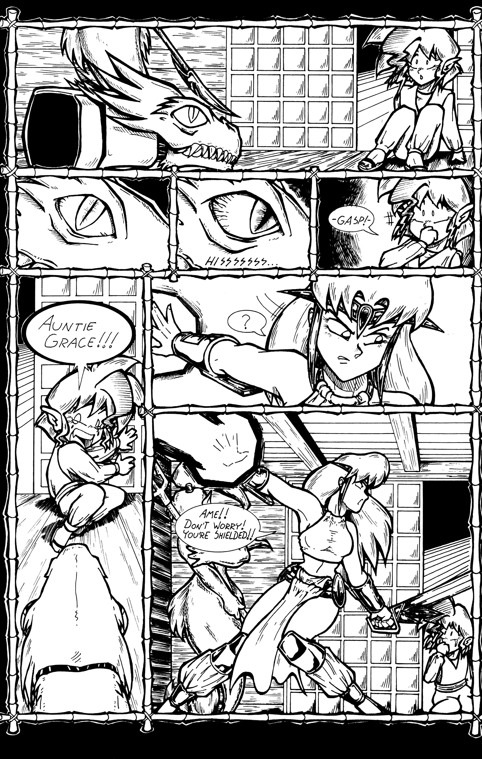 Read online Druid Warrior Grace comic -  Issue # Full - 11