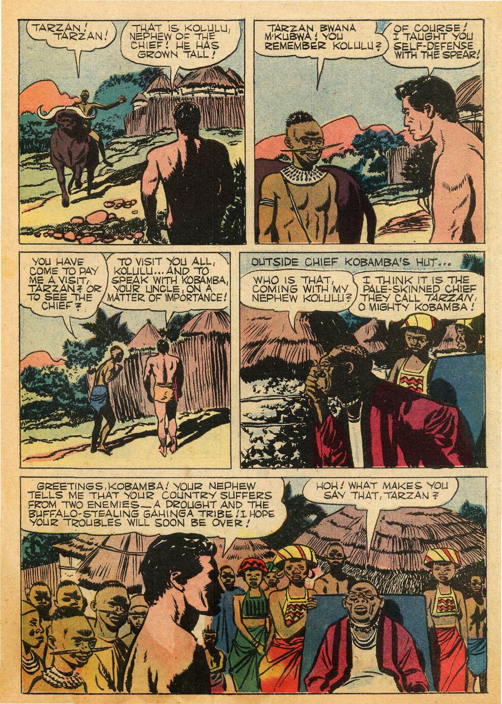 Read online Tarzan (1948) comic -  Issue #114 - 7