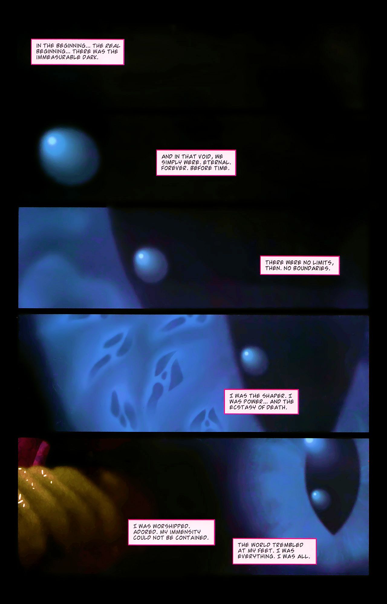Read online Angel: Illyria: Haunted comic -  Issue #1 - 9