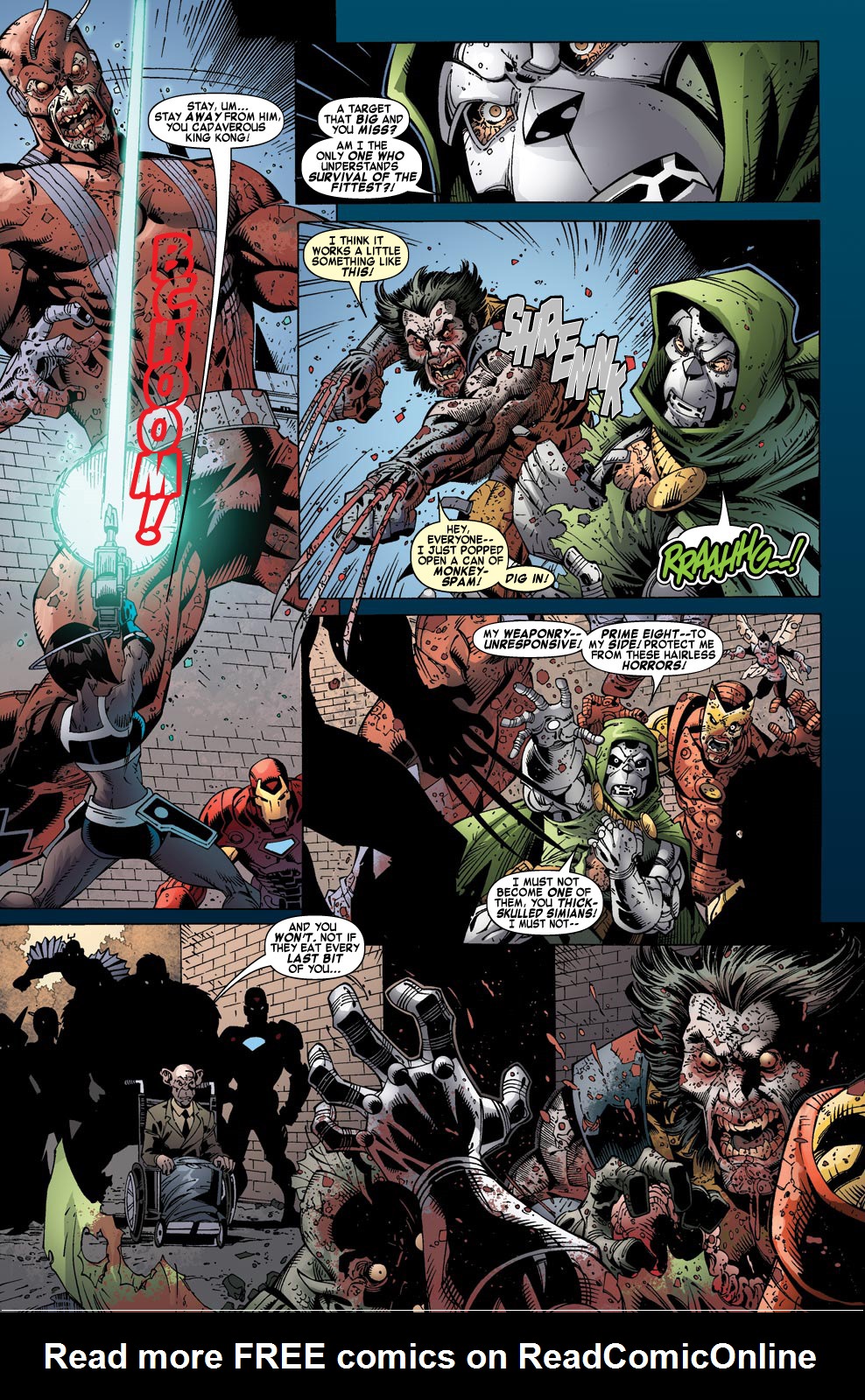 Read online Marvel Apes: Prime Eight comic -  Issue #1 - 21