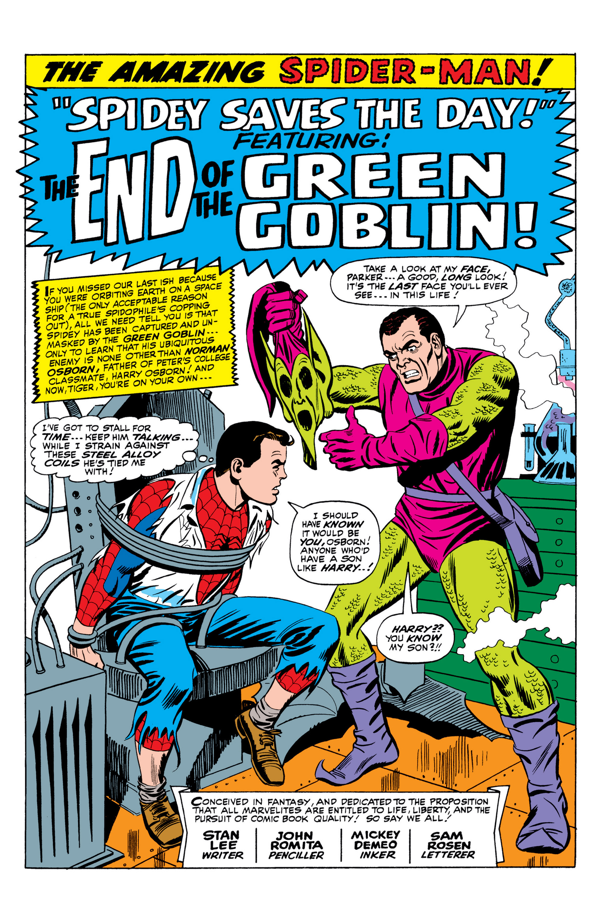 Read online Marvel Masterworks: The Amazing Spider-Man comic -  Issue # TPB 4 (Part 2) - 96