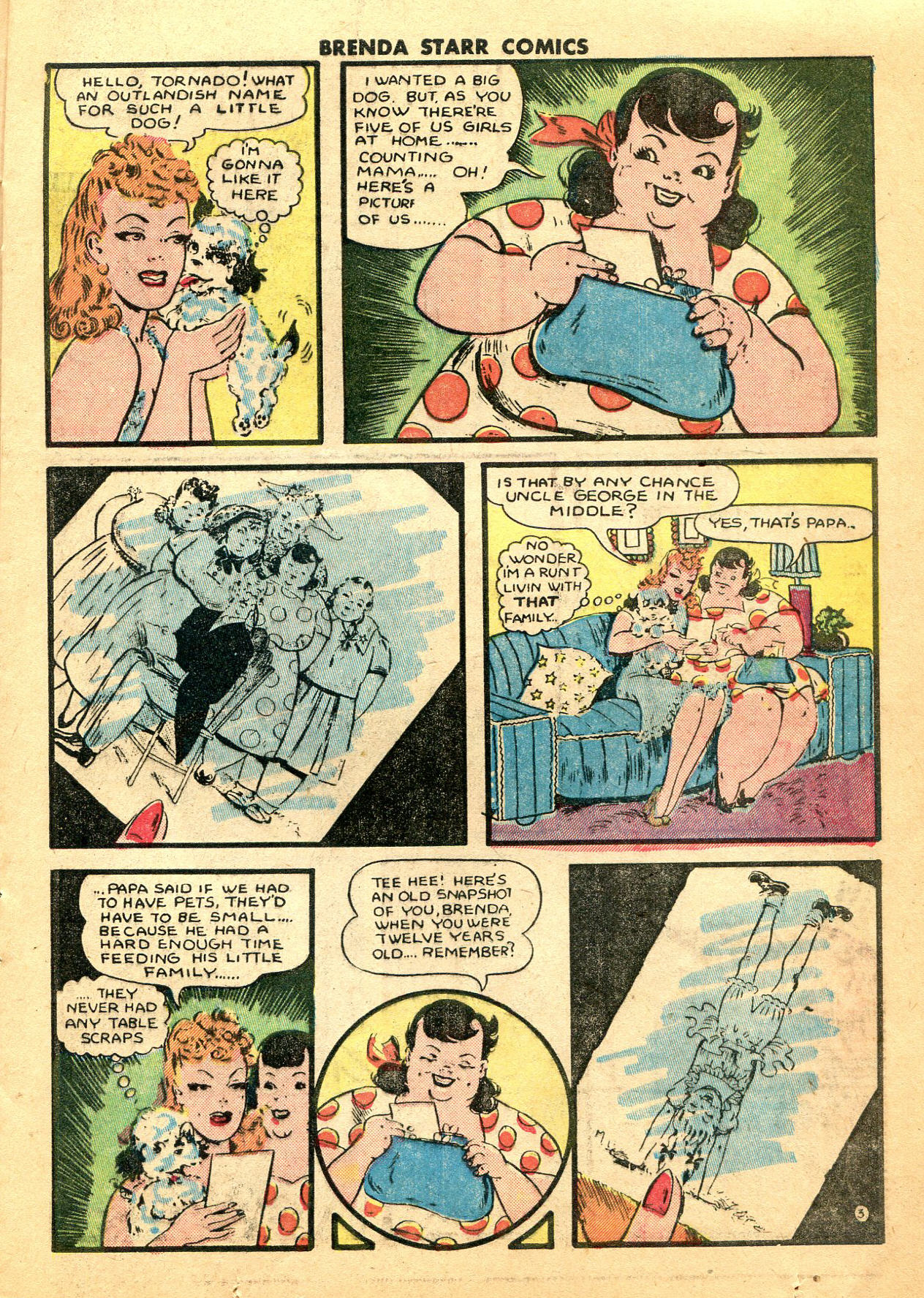 Read online Brenda Starr (1948) comic -  Issue #6 - 12