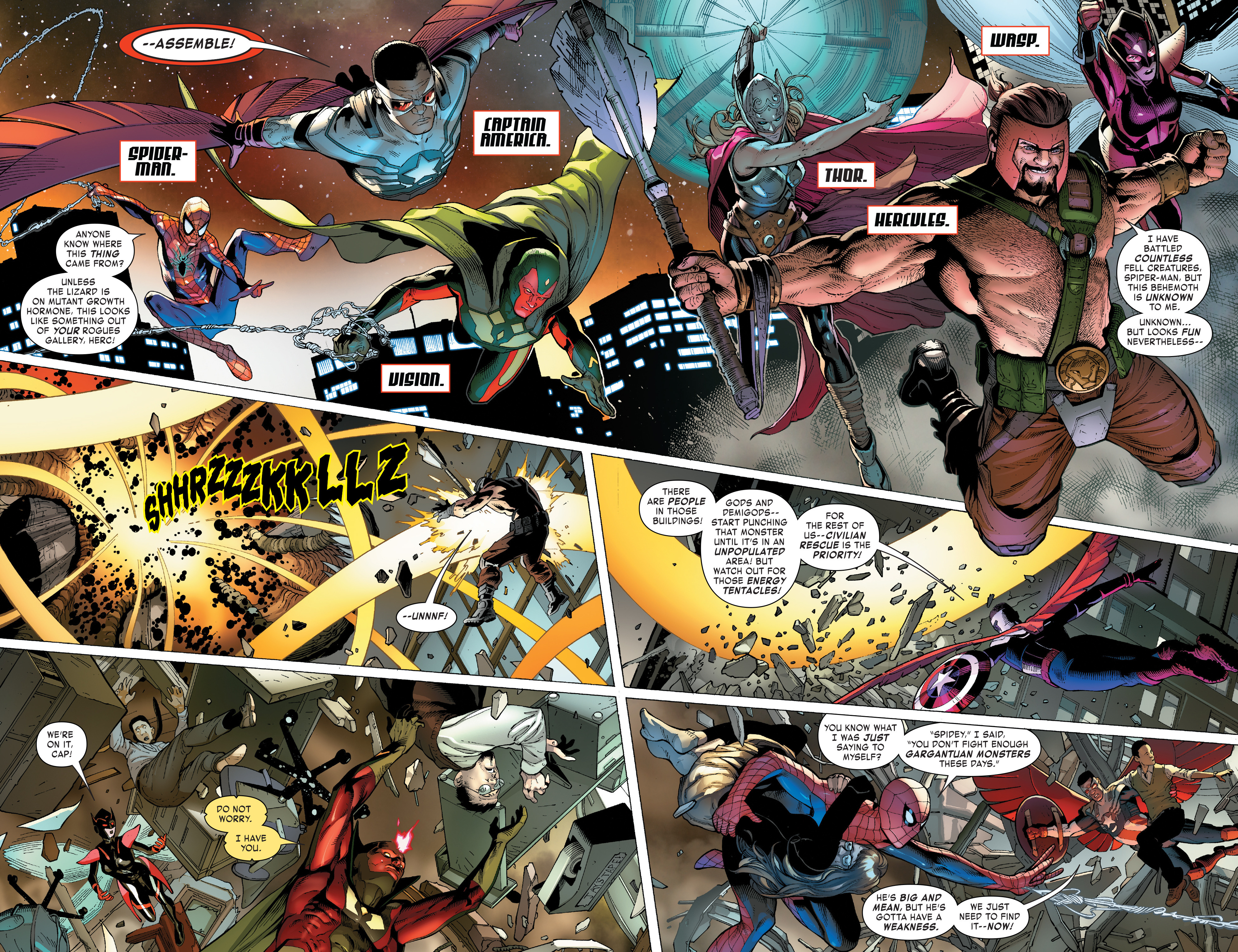 Read online Monsters Unleashed (2017) comic -  Issue #1 - 5