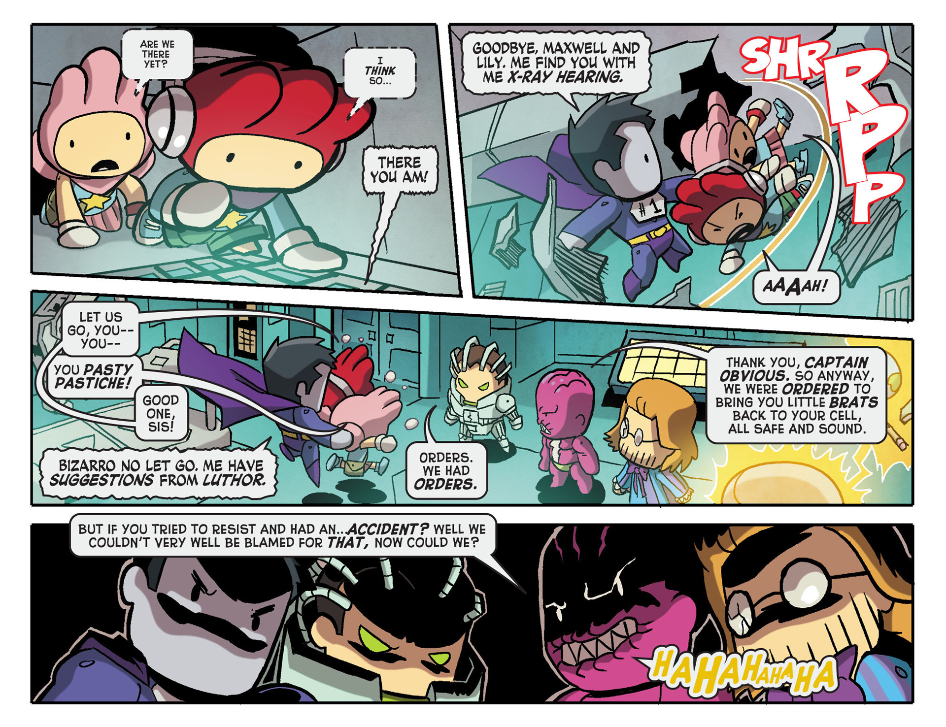 Read online Scribblenauts Unmasked: A Crisis of Imagination comic -  Issue #4 - 11