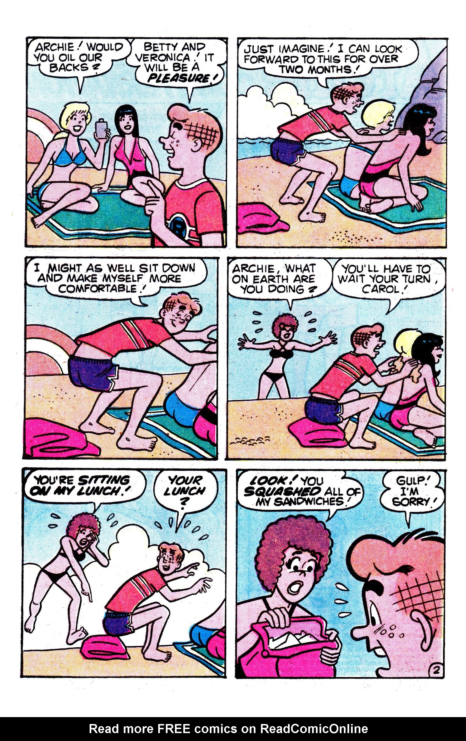 Read online Archie (1960) comic -  Issue #296 - 3