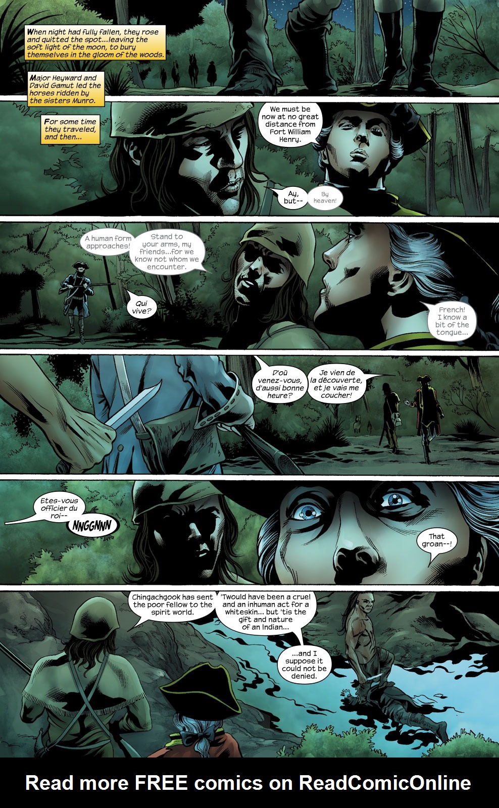 Read online The Last of the Mohicans comic -  Issue #3 - 6