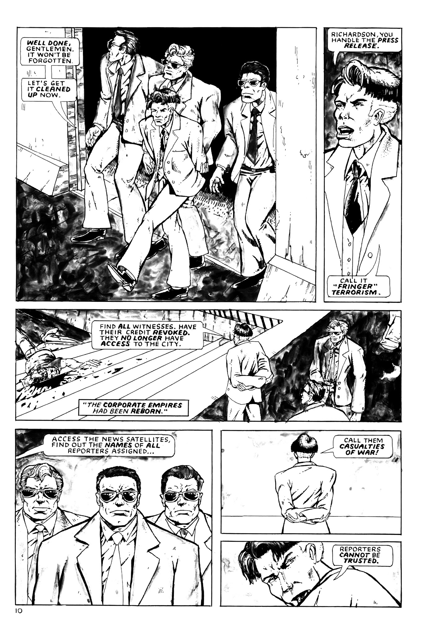 Read online Intrazone comic -  Issue #1 - 12