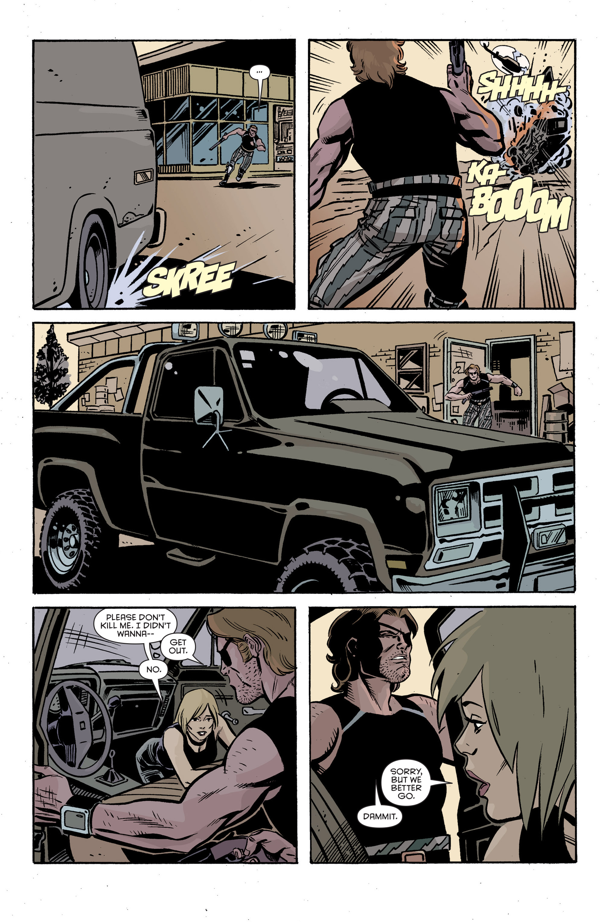 Read online Escape from New York comic -  Issue #1 - 16