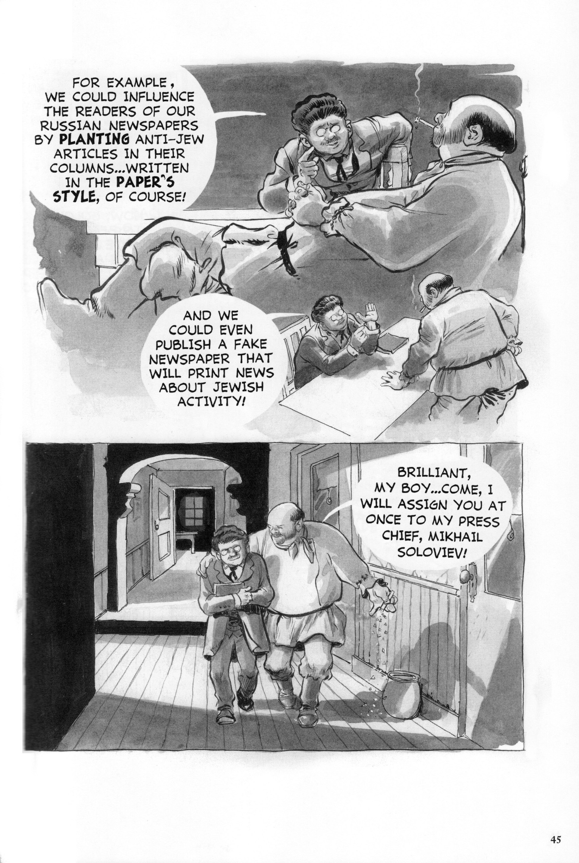 Read online The Plot: The Secret Story of the Protocols of the Elders of Zion comic -  Issue # TPB (Part 1) - 56