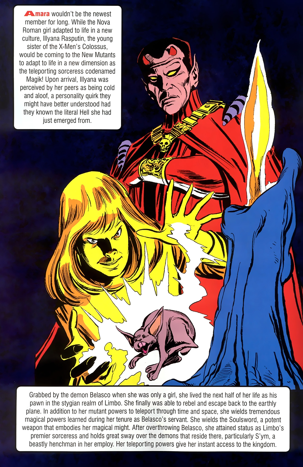 Read online New Mutants Saga comic -  Issue # Full - 10