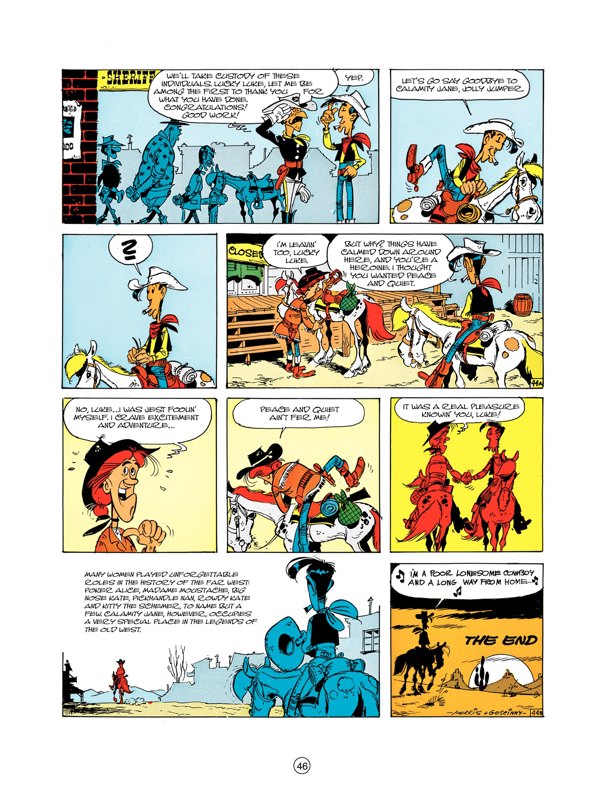 Read online A Lucky Luke Adventure comic -  Issue #8 - 46