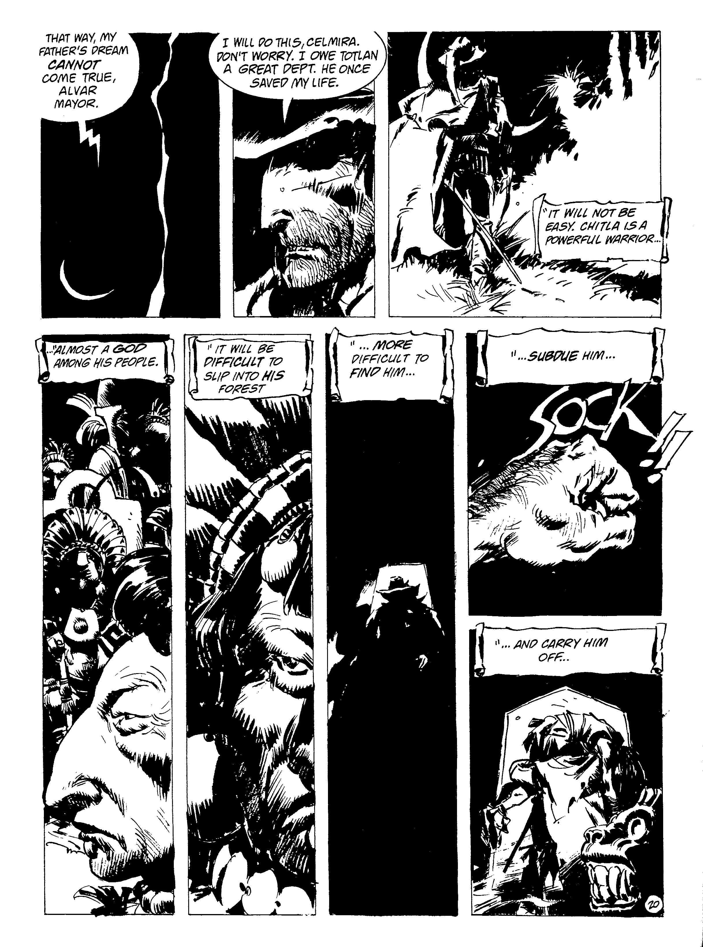 Read online Alvar Mayor: Death and Silver comic -  Issue # Full - 21
