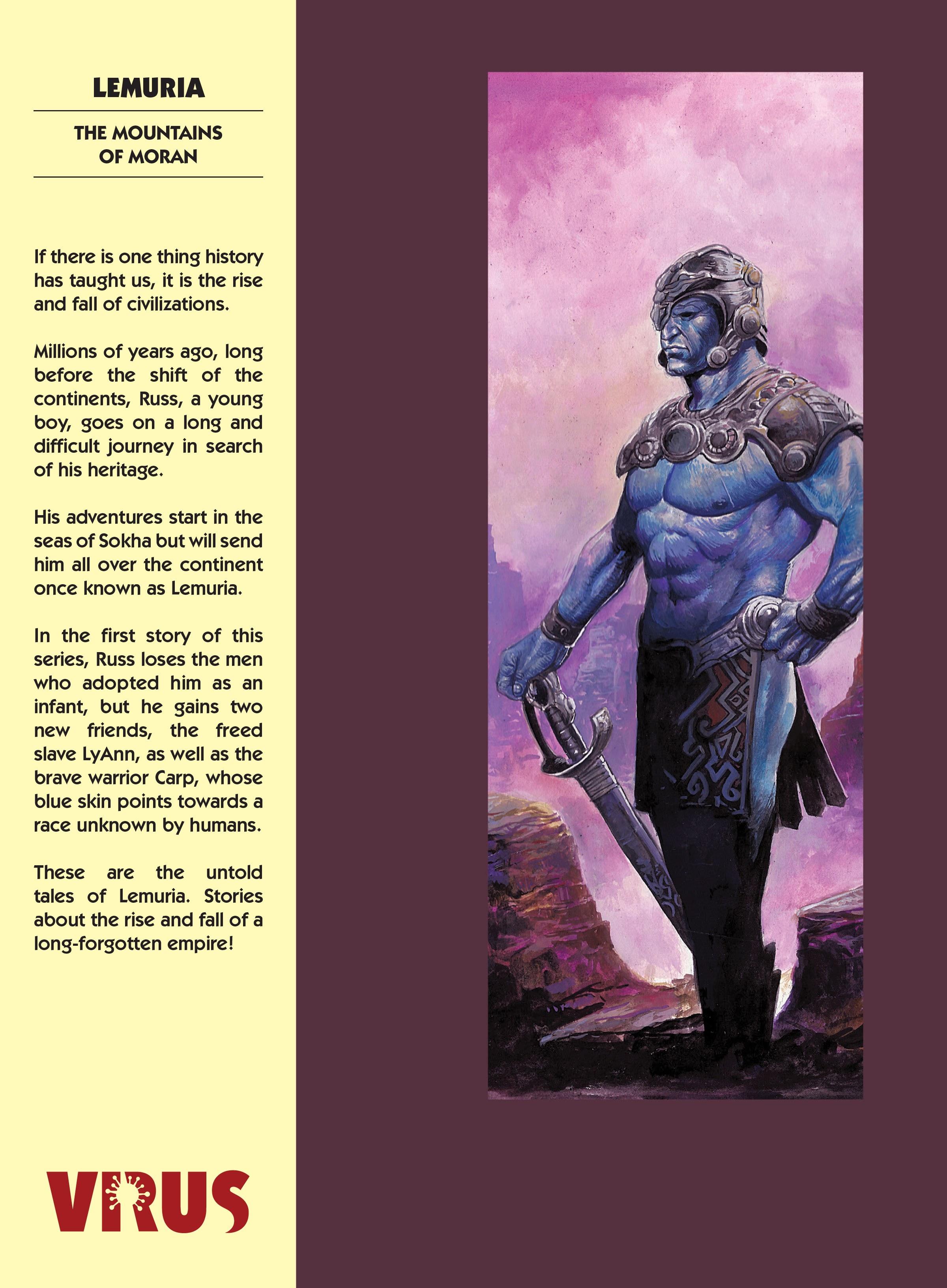 Read online The Lost Tales of Lemuria: The Mountains of Moran comic -  Issue # Full - 52
