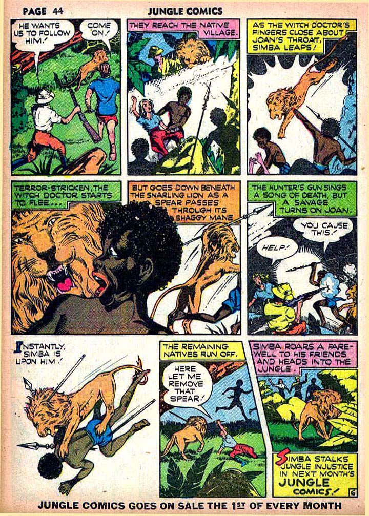 Read online Jungle Comics comic -  Issue #22 - 46