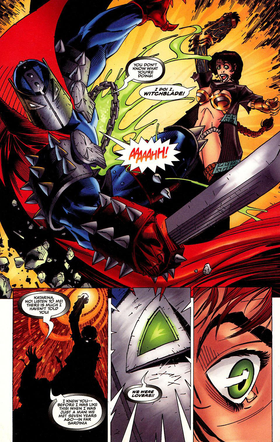 Read online Medieval Spawn/Witchblade comic -  Issue #3 - 12