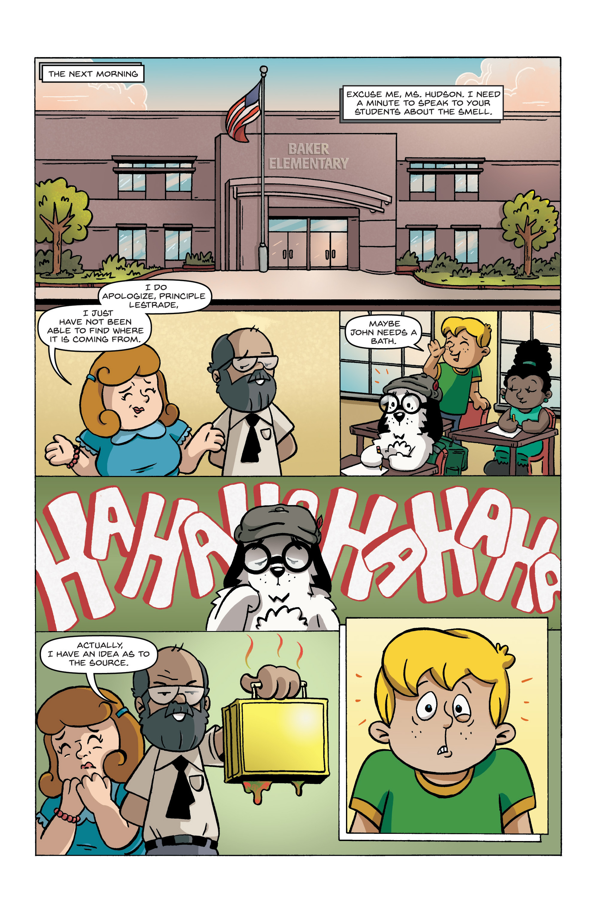 Read online Kid Sherlock comic -  Issue #1 - 17