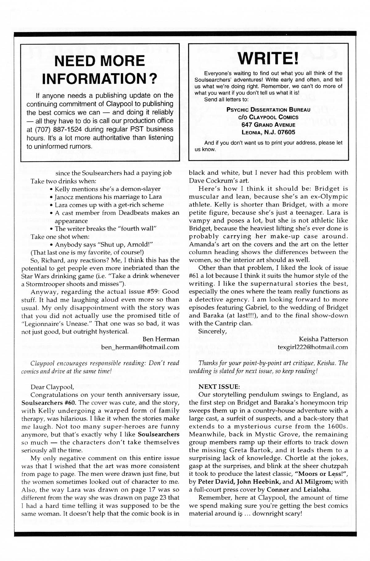 Read online Soulsearchers and Company comic -  Issue #61 - 30