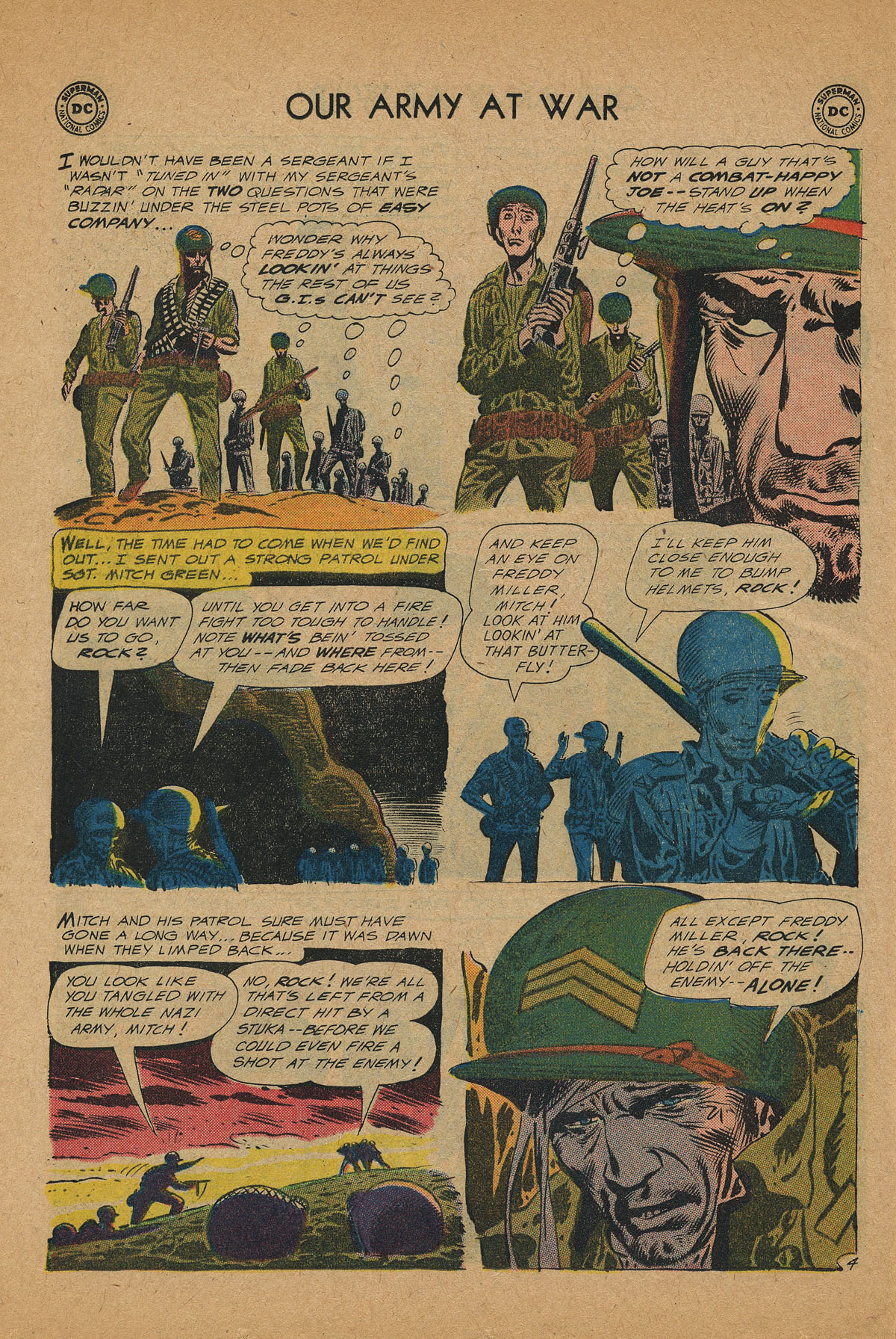 Read online Our Army at War (1952) comic -  Issue #102 - 6