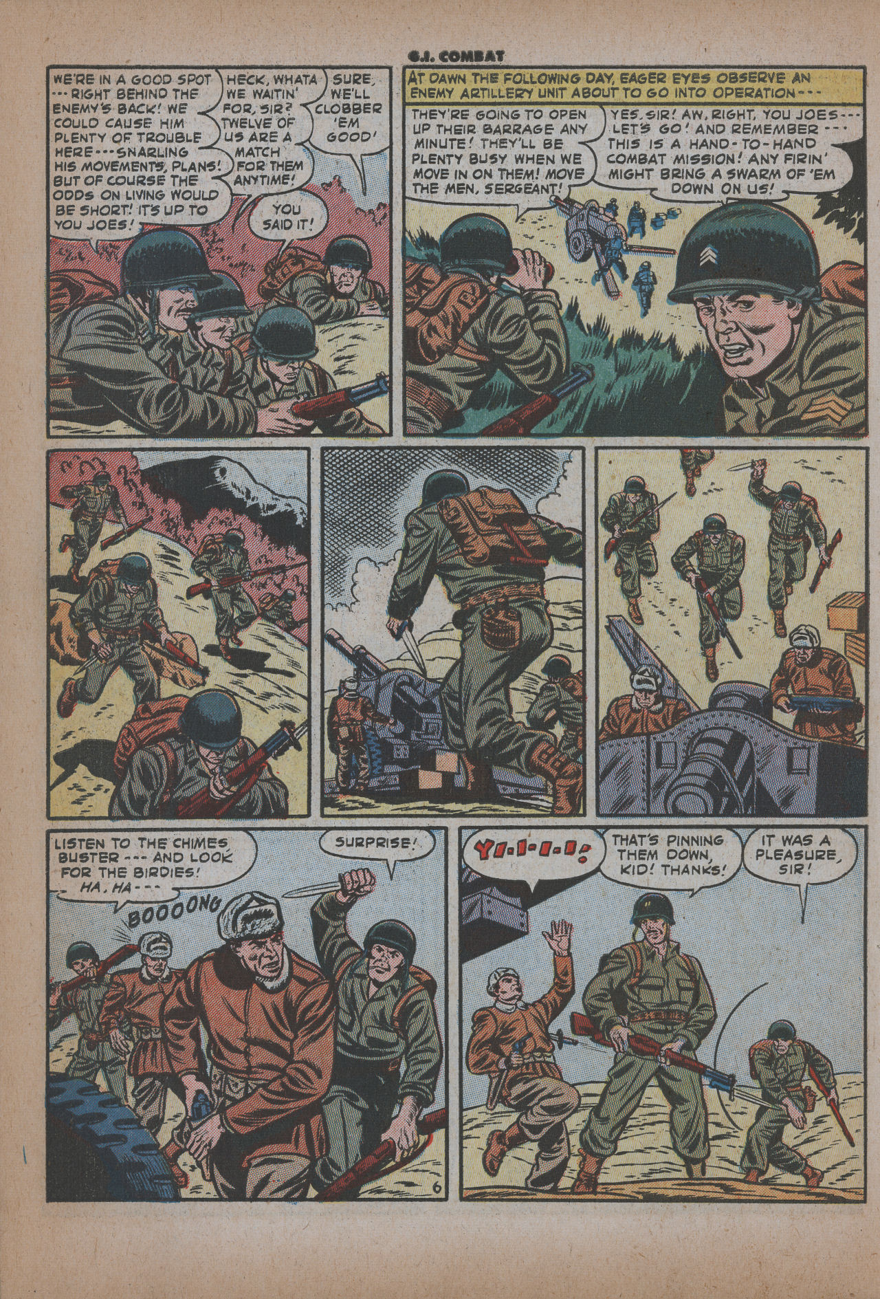 Read online G.I. Combat (1952) comic -  Issue #14 - 8