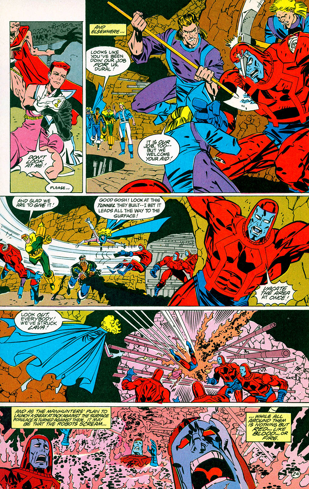 Read online The Outsiders (1985) comic -  Issue #28 - 25