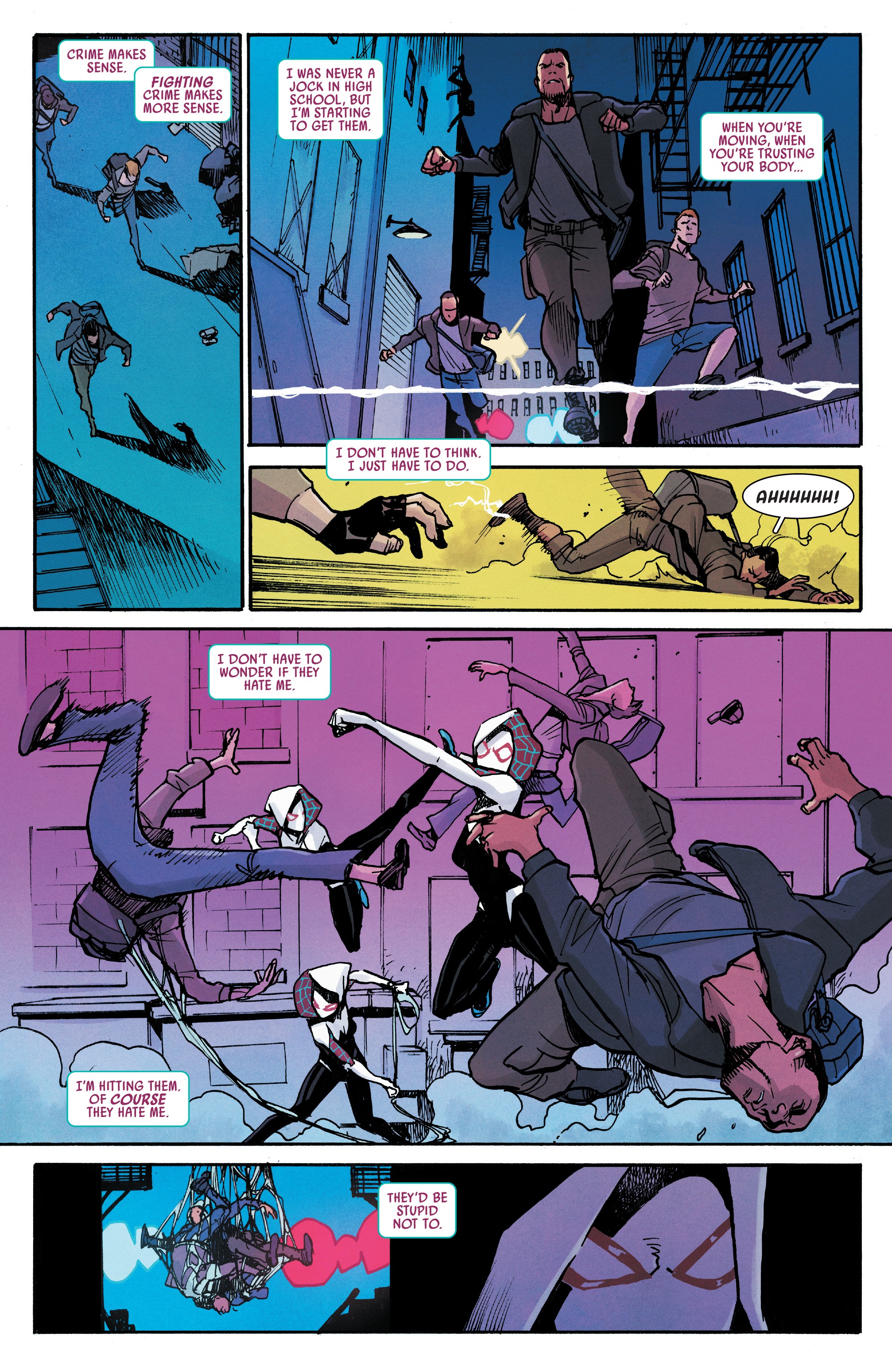 Read online Spider-Gwen: Ghost-Spider comic -  Issue #7 - 10