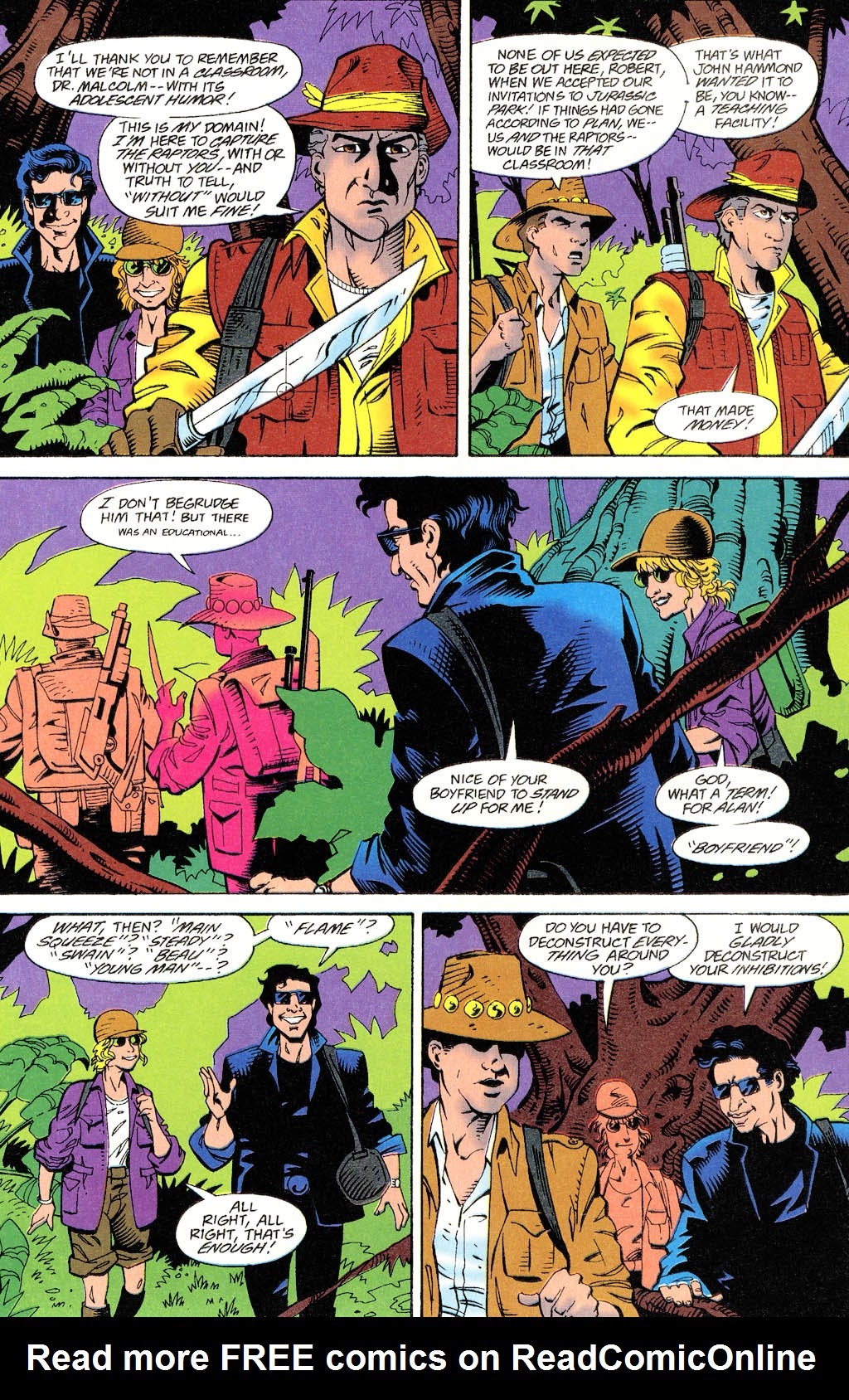 Read online Jurassic Park: Raptors Hijack comic -  Issue #1 - 12