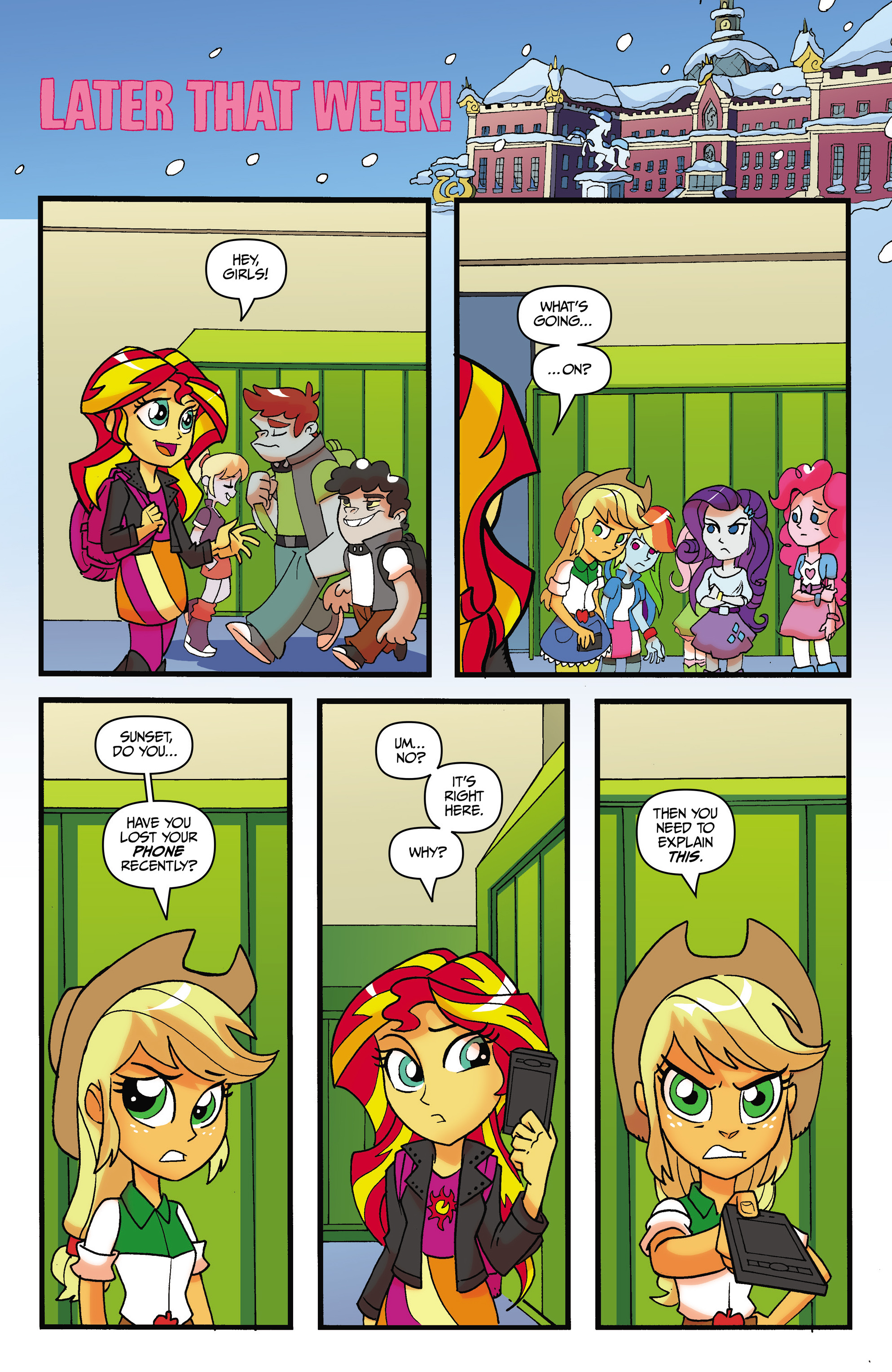 Read online My Little Pony: Equestria Girls comic -  Issue # TPB - 68