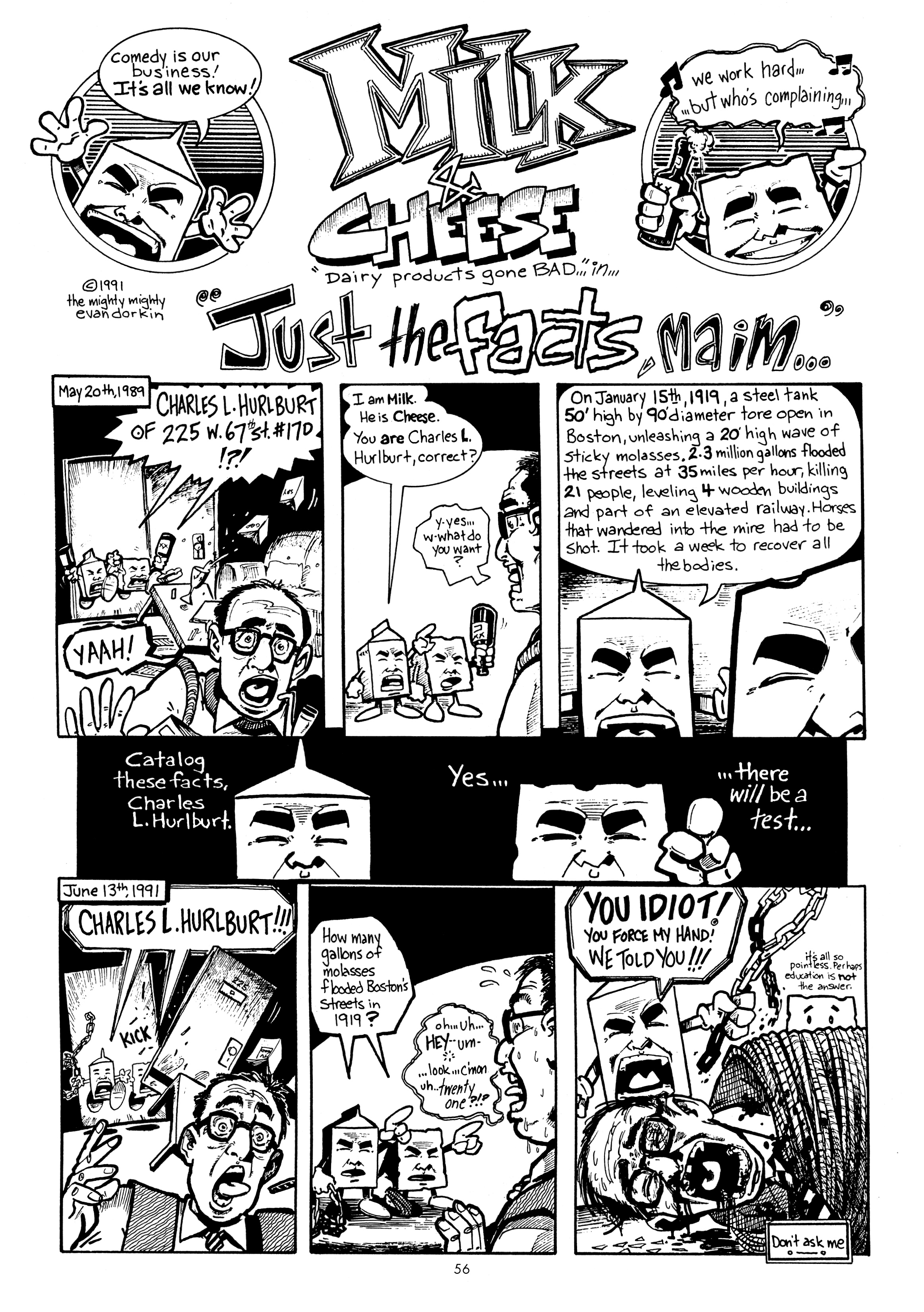 Read online Milk And Cheese: Dairy Products Gone Bad! comic -  Issue # Full - 58