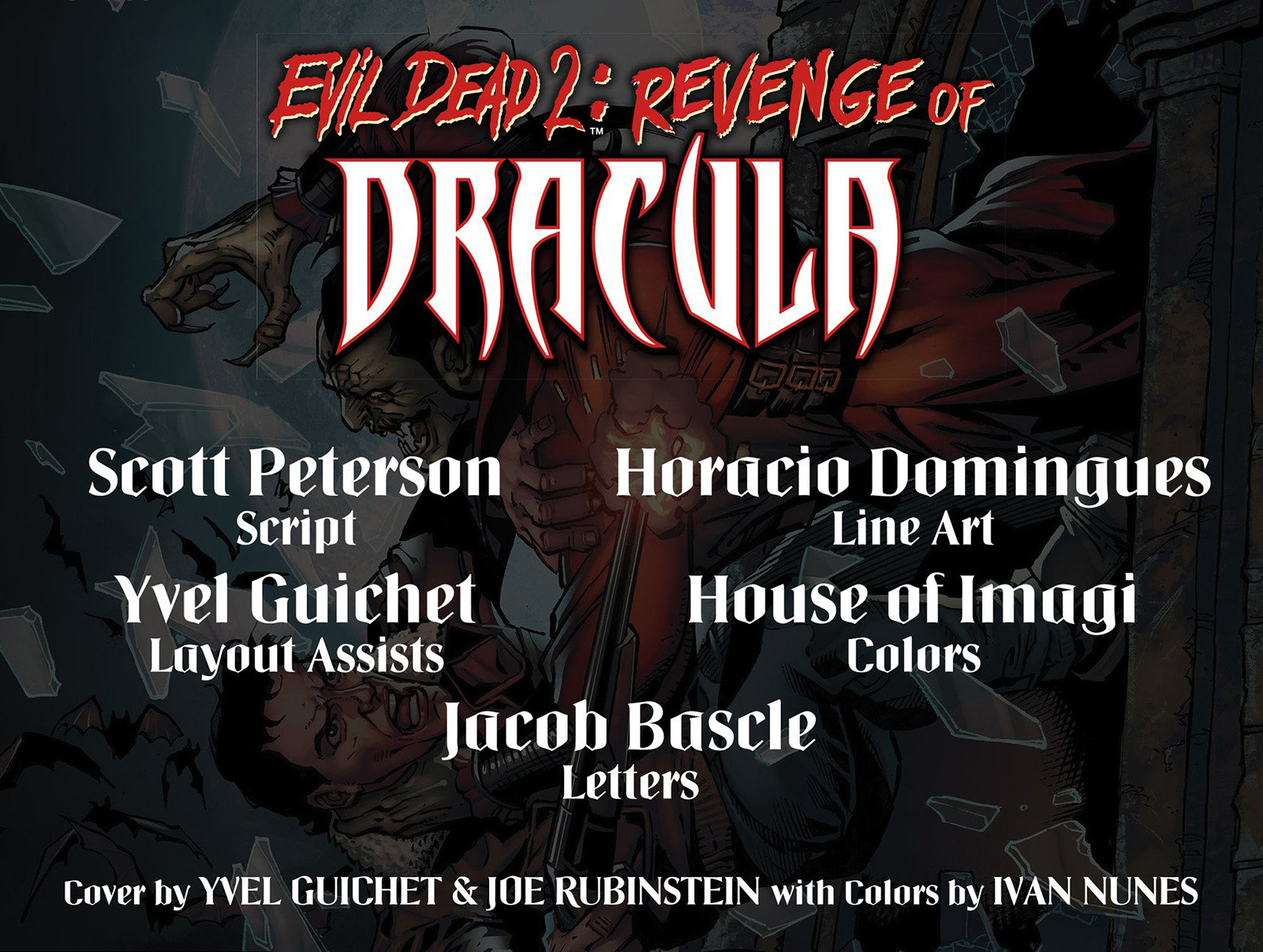 Read online Evil Dead 2: Revenge of Dracula comic -  Issue #1 - 2
