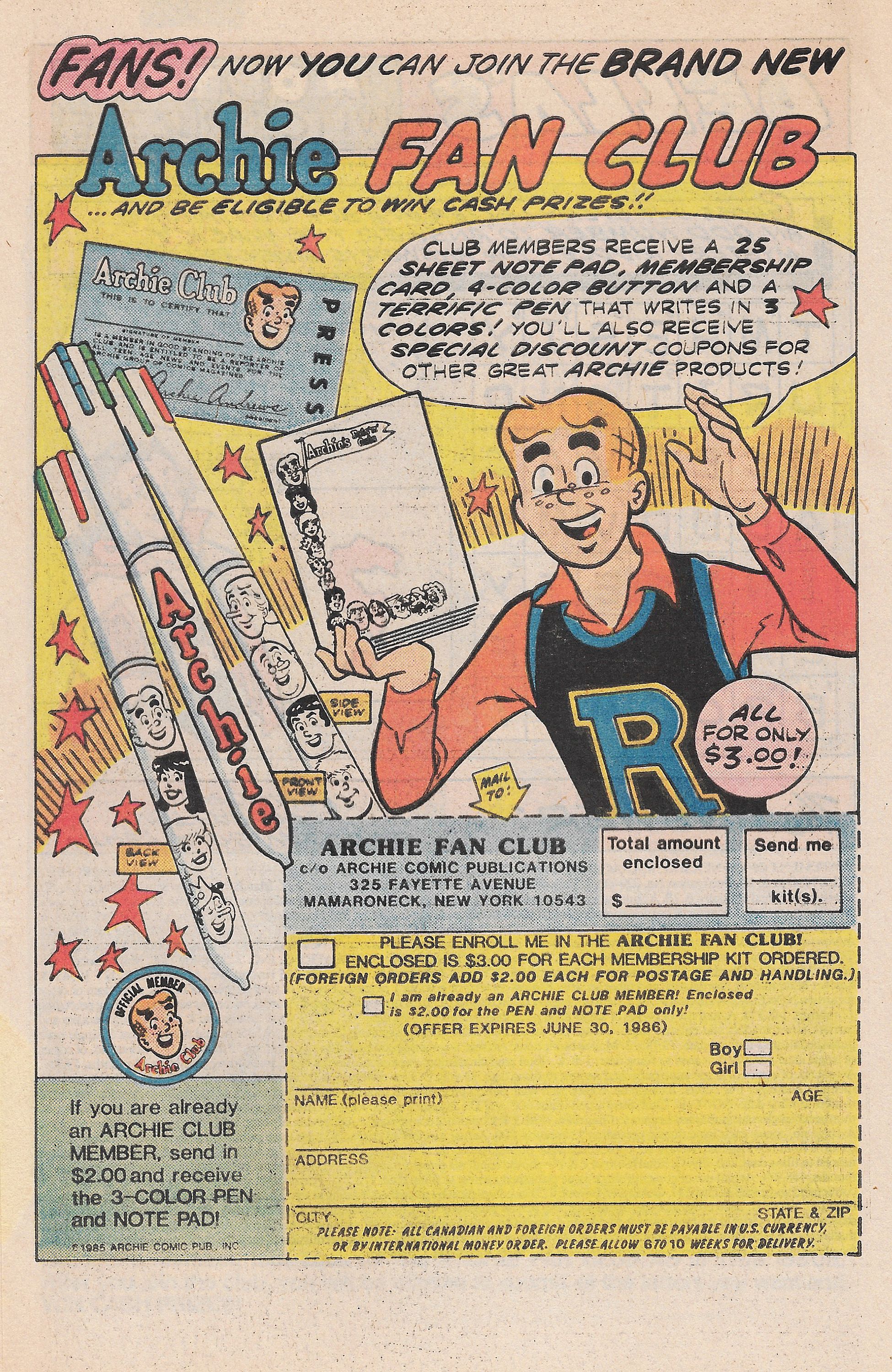 Read online Archie's Pals 'N' Gals (1952) comic -  Issue #181 - 28