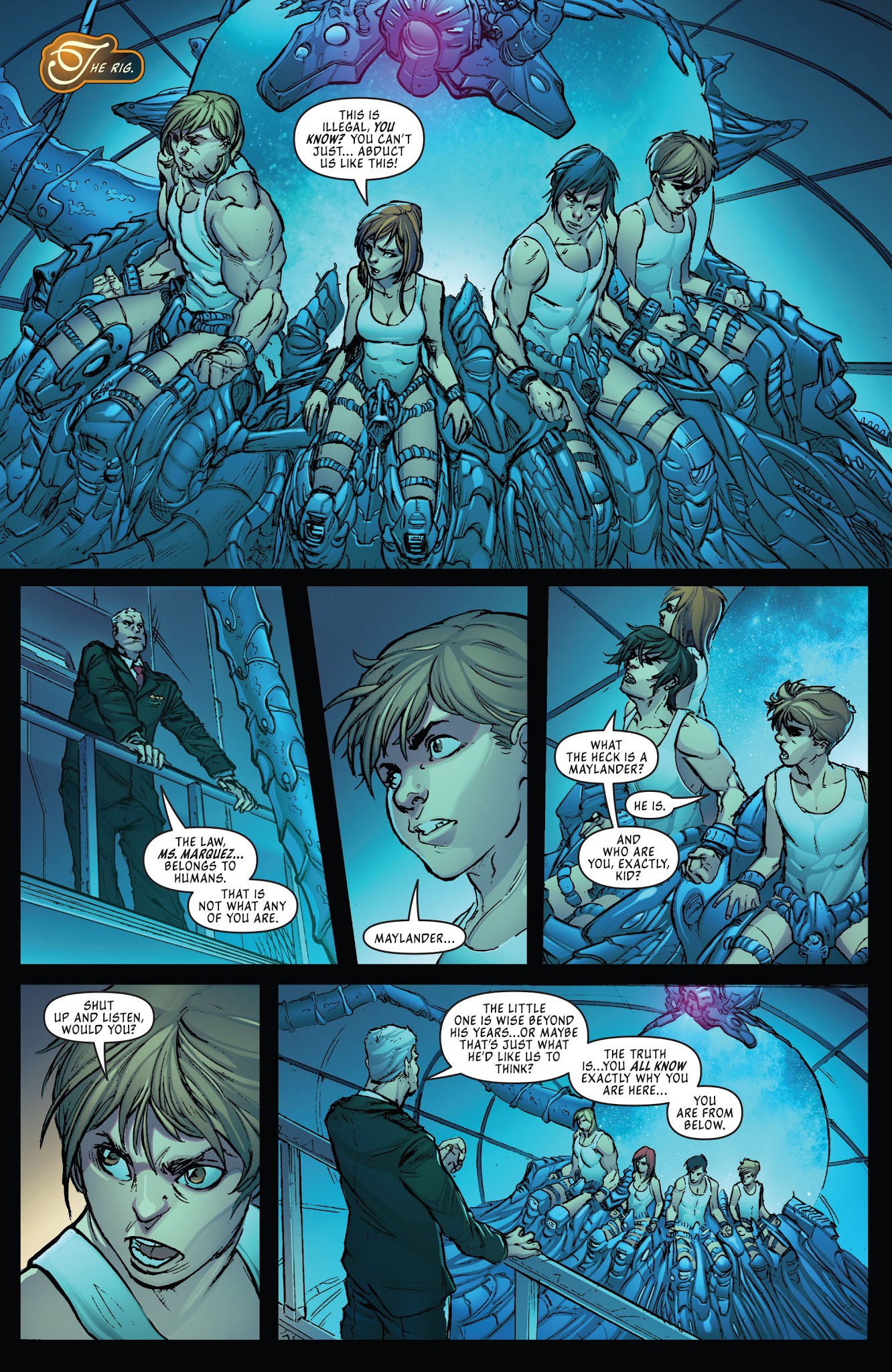 Read online Fathom Blue comic -  Issue #1 - 17