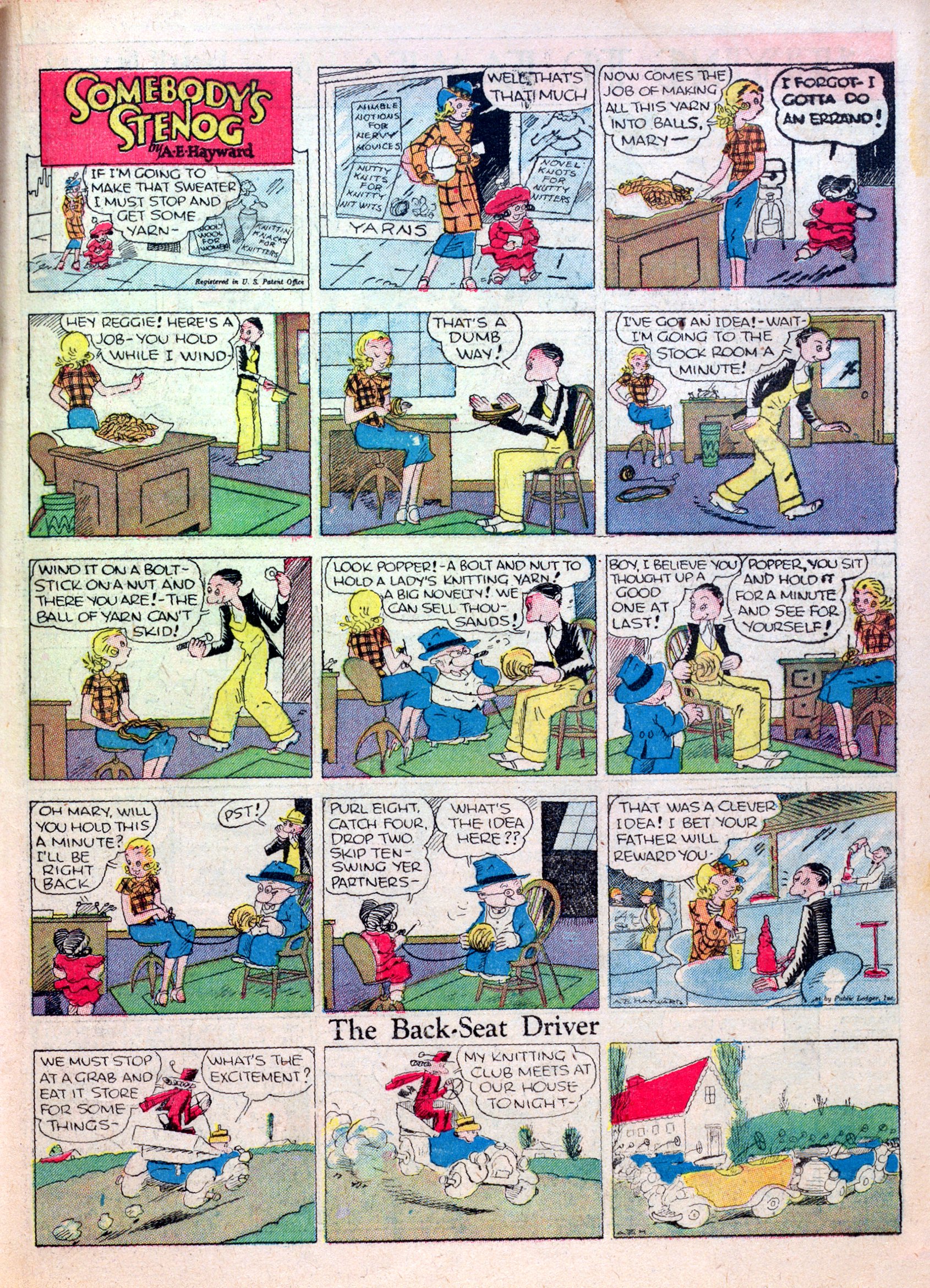 Read online Famous Funnies comic -  Issue #20 - 37