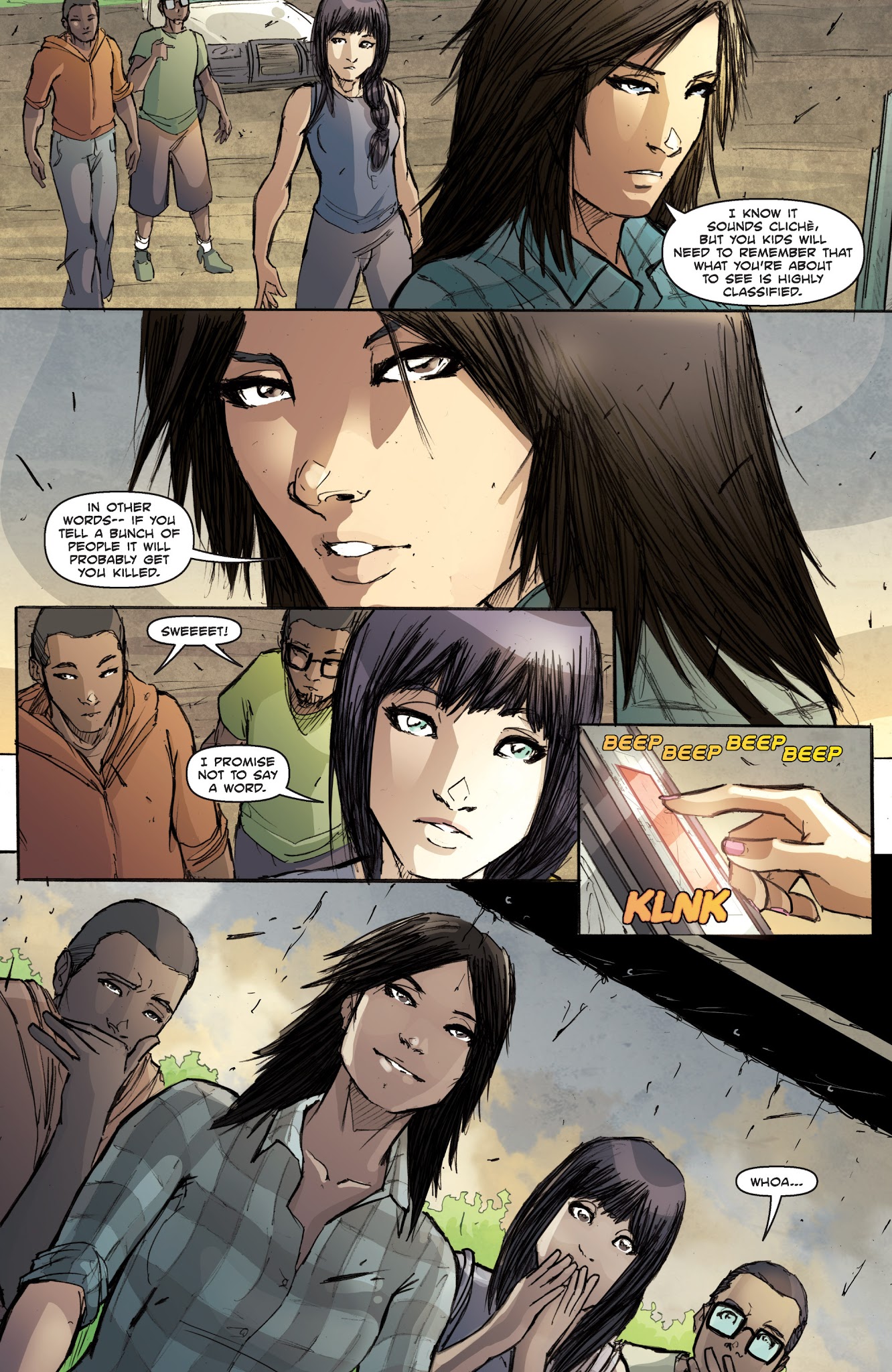 Read online Trish Out of Water comic -  Issue #5 - 8
