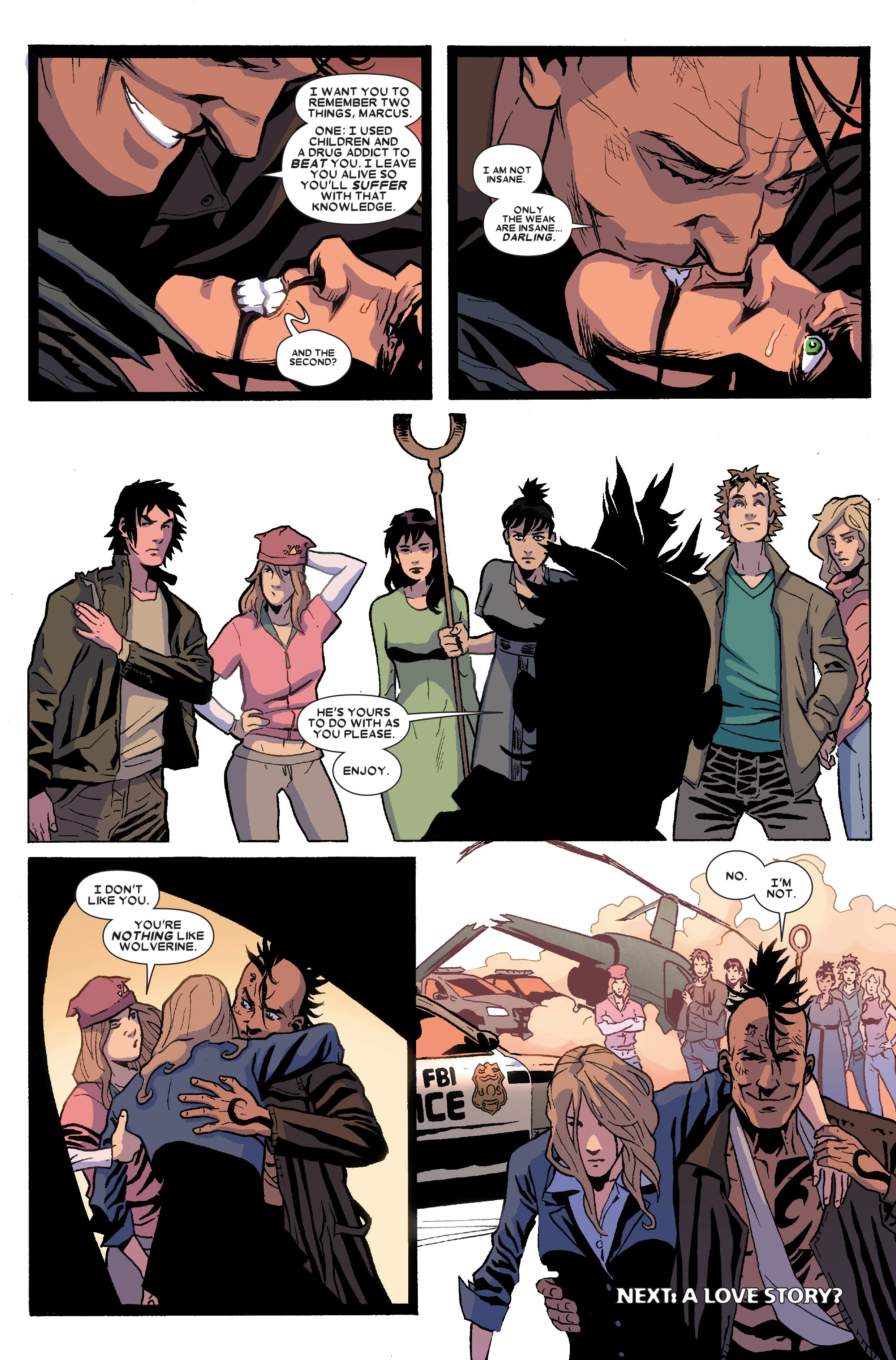 Read online Daken: Dark Wolverine comic -  Issue #19 - 21