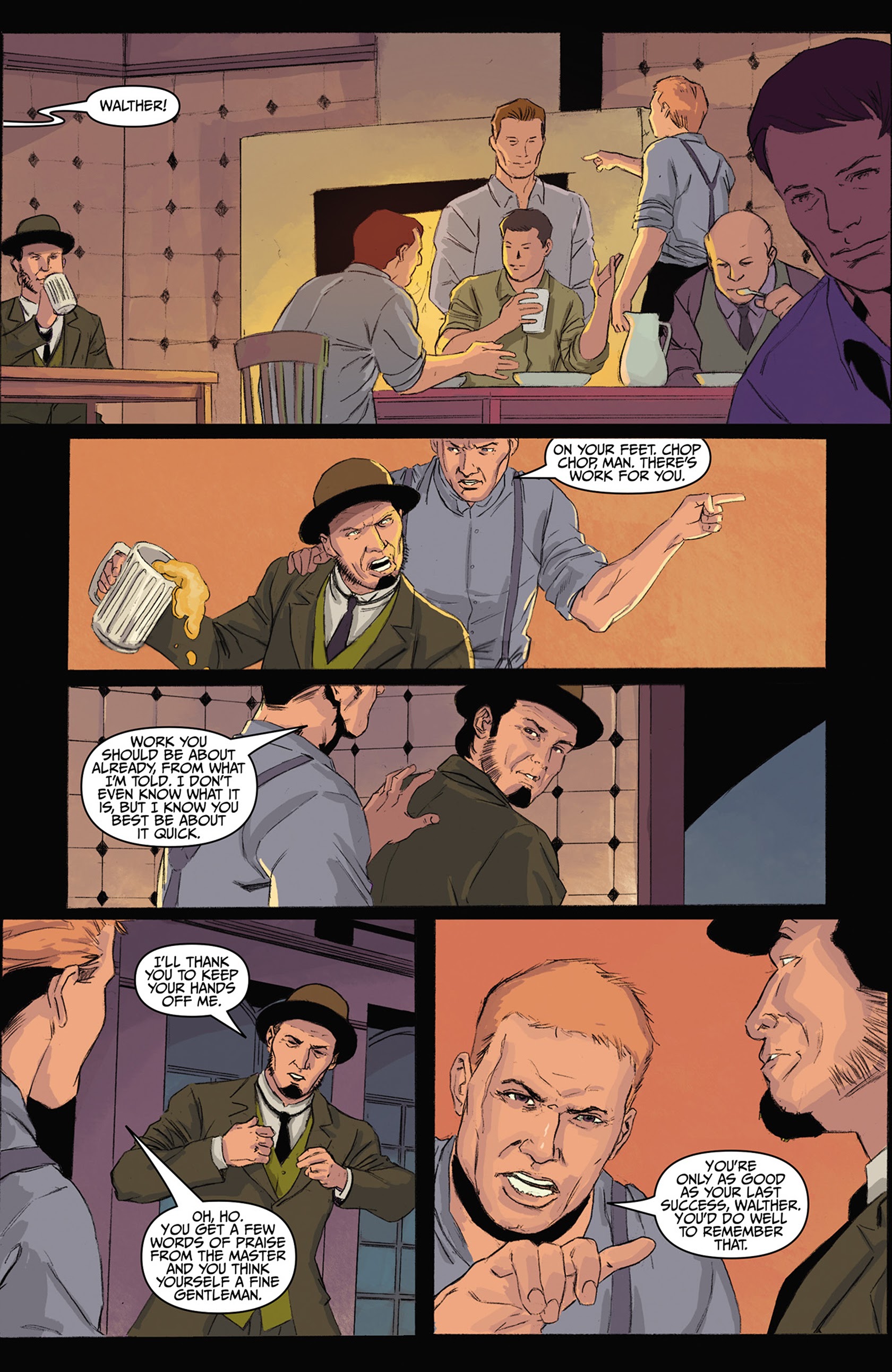 Read online Sherlock Holmes: Moriarty Lives comic -  Issue #4 - 18